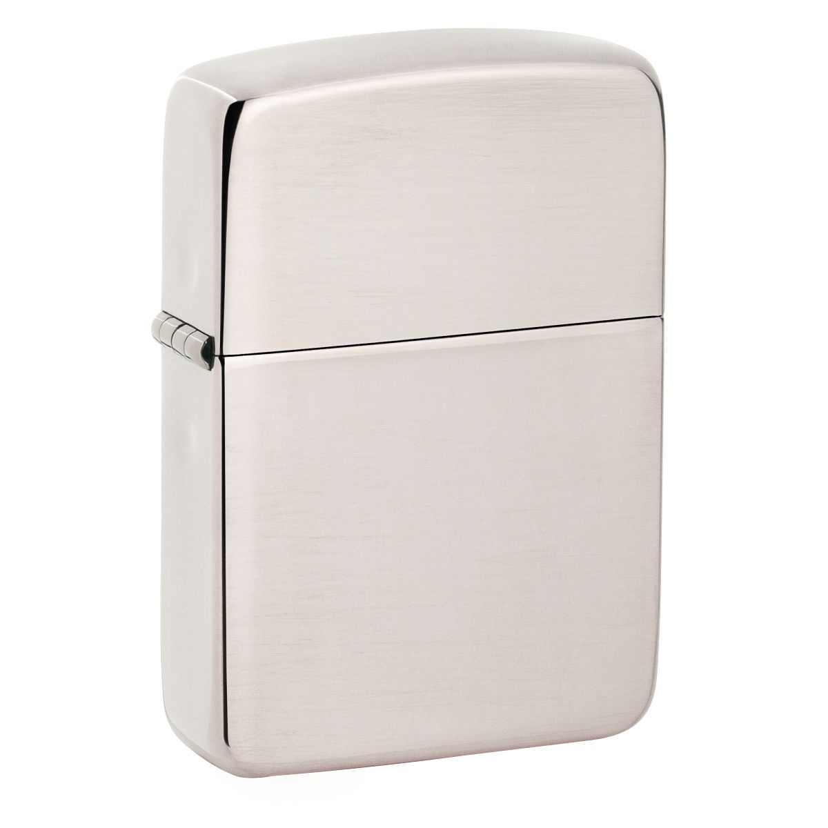 Zippo Lighter: 1941 Replica, Solid Sterling Silver - High Polish 