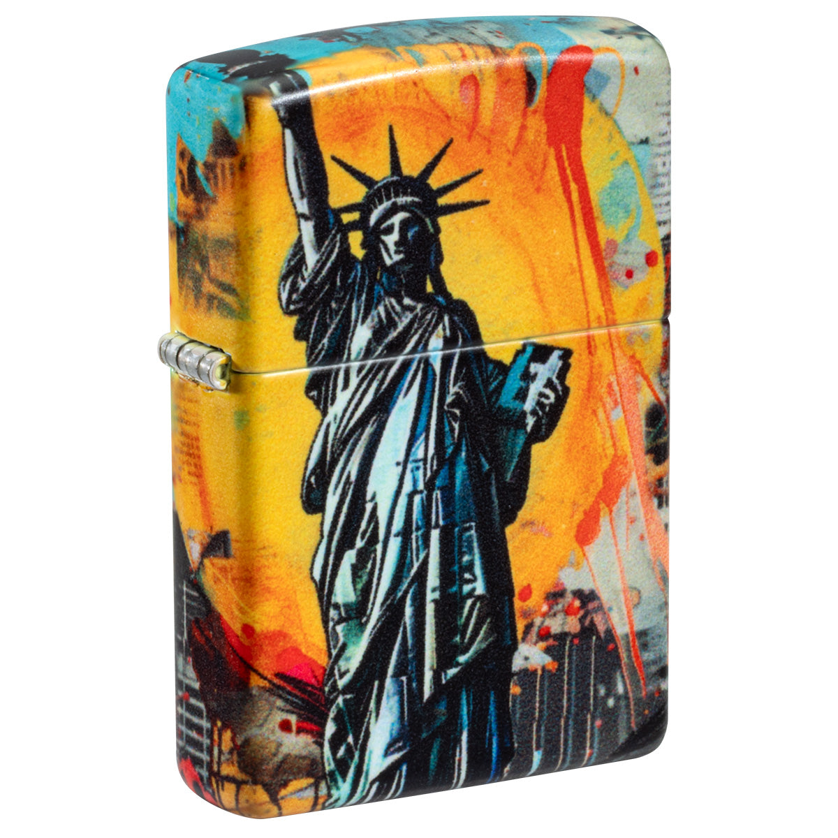 Zippo Lighter: Statue of Liberty Collage - 540 Color 47013 – Lucas