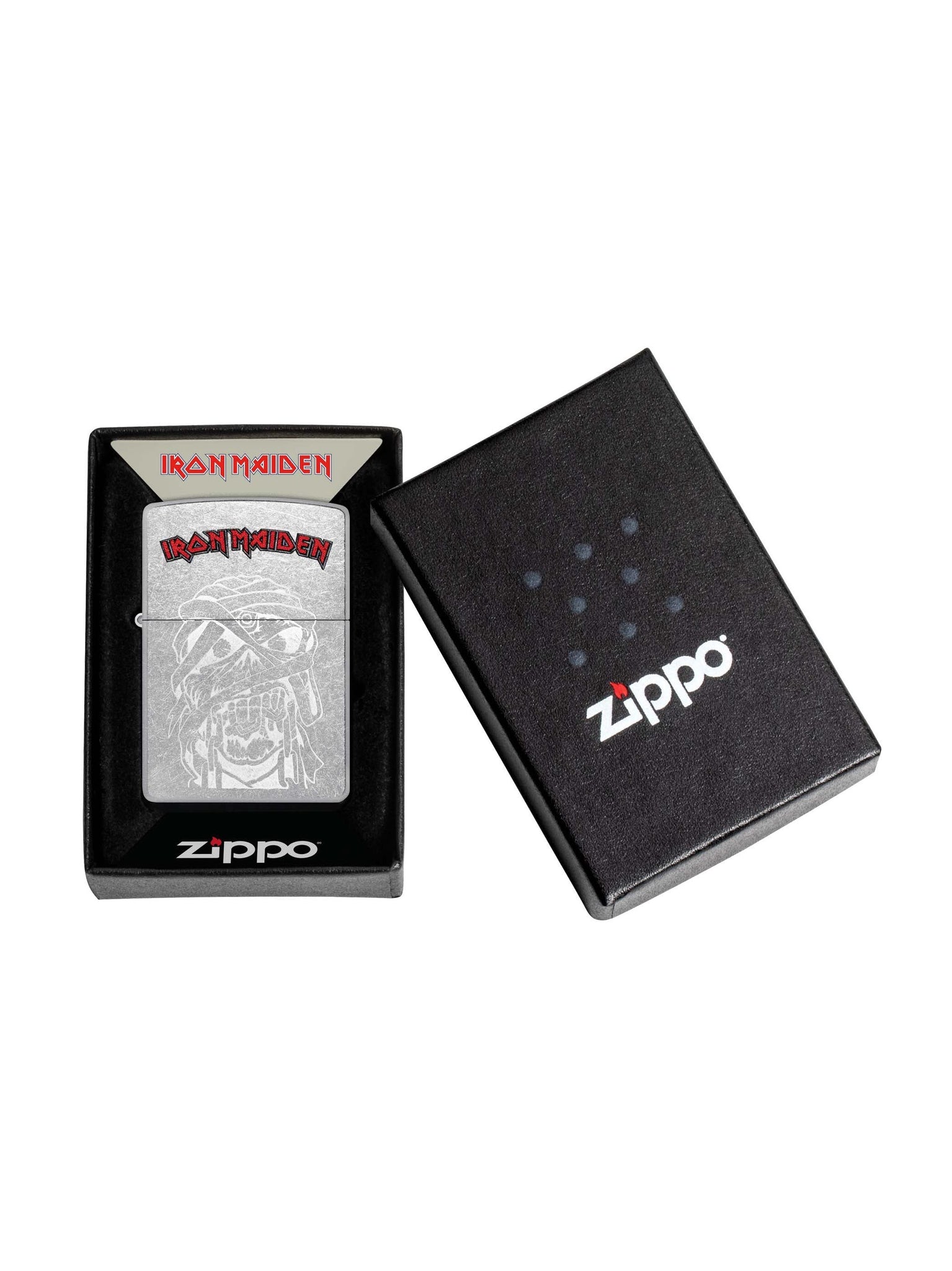 Zippo Lighter: Iron Maiden Design - Street Chrome 48667