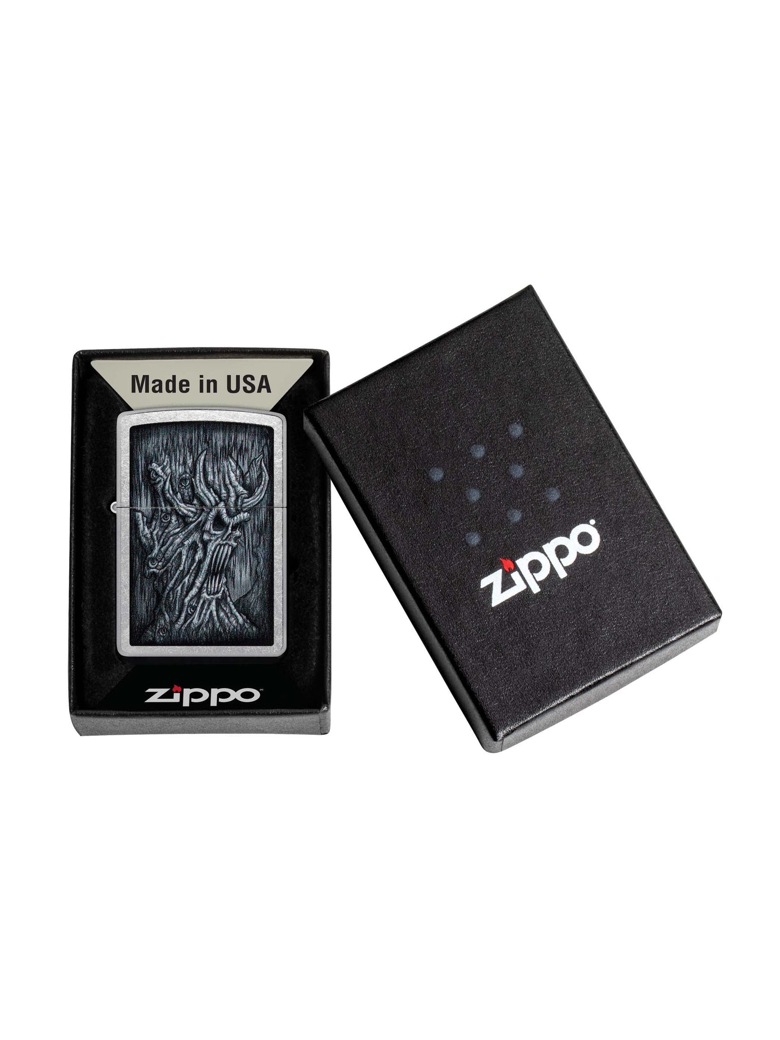 Zippo Lighter: Evil Tree - Street Chrome 48681