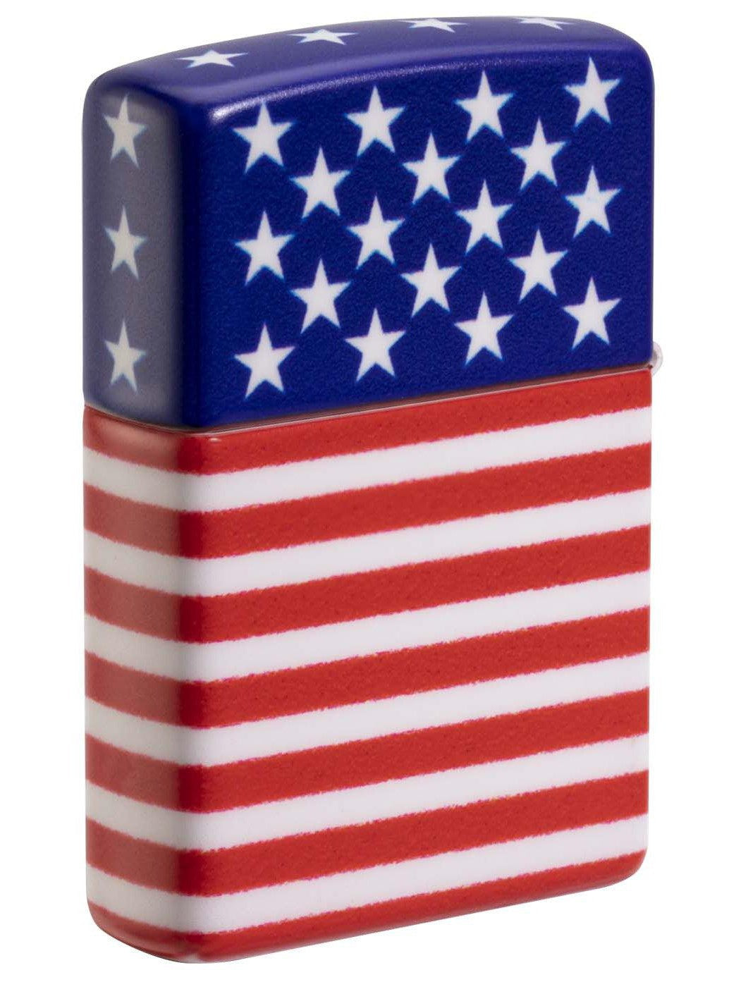 Zippo Lighter: Stars and Stripes, American Flag - 540 Color 48700