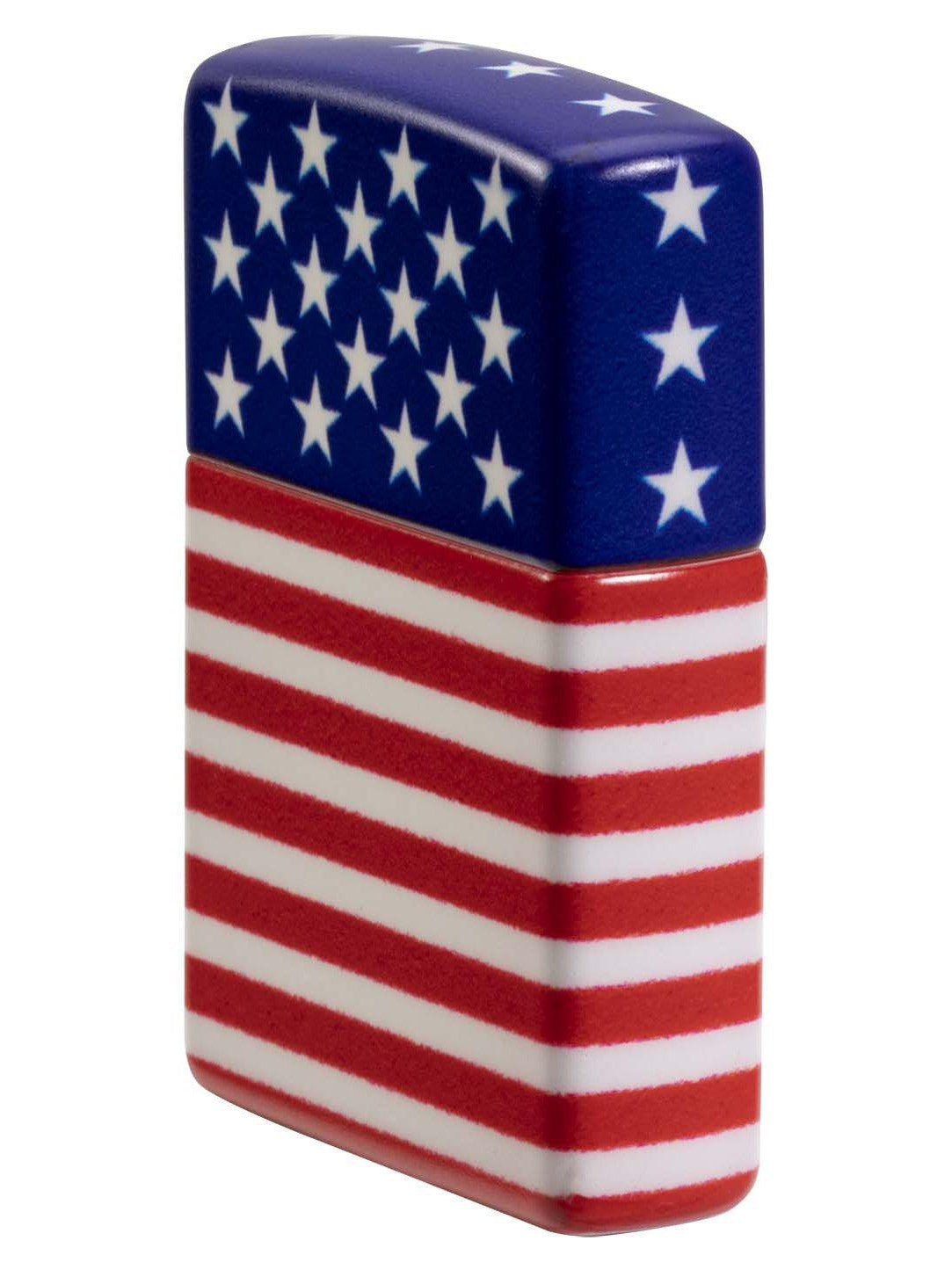 Zippo Lighter: Stars and Stripes, American Flag - 540 Color 48700