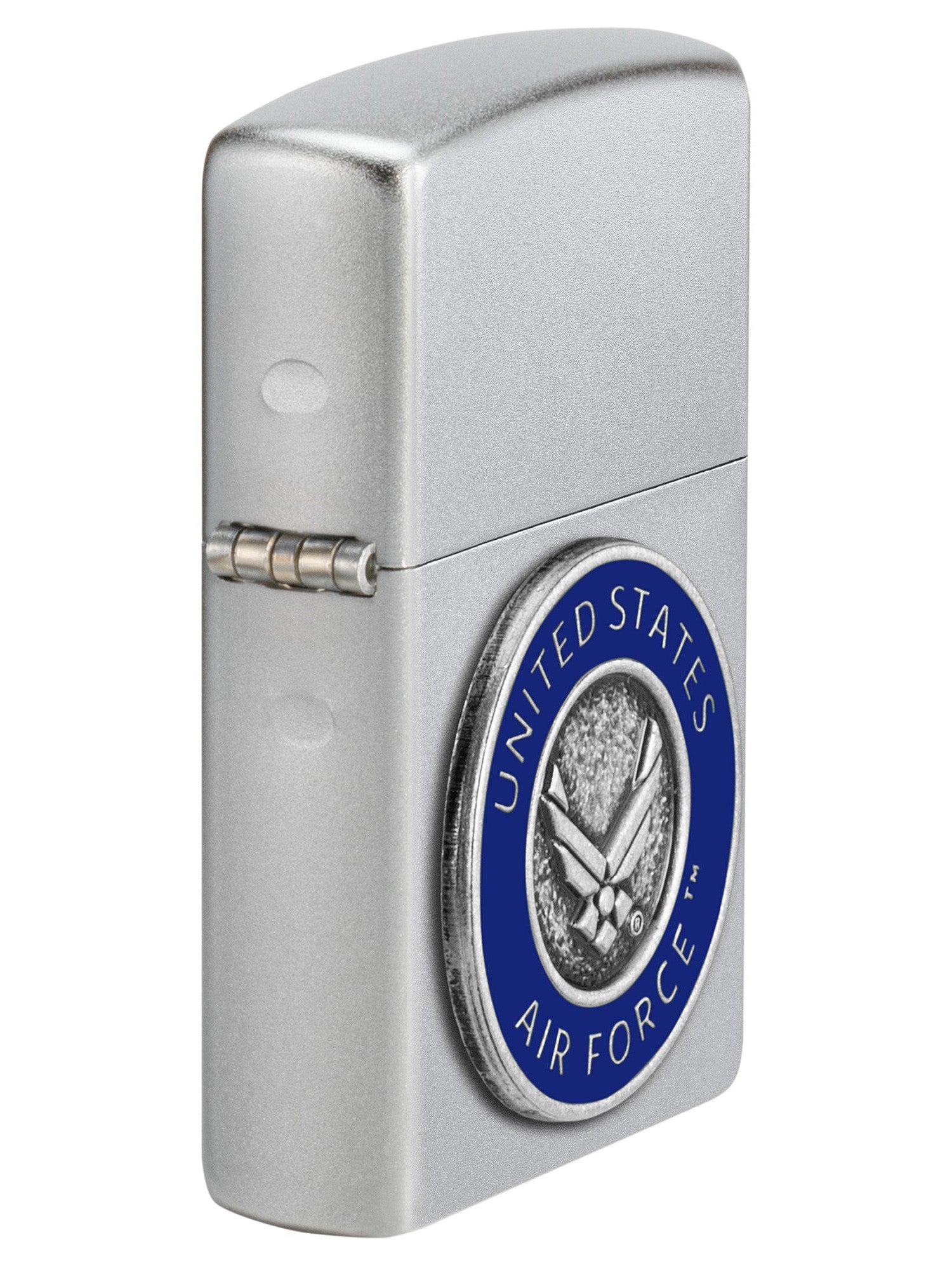 Zippo Lighter: United States Air Force Emblem - Satin Chrome 48976