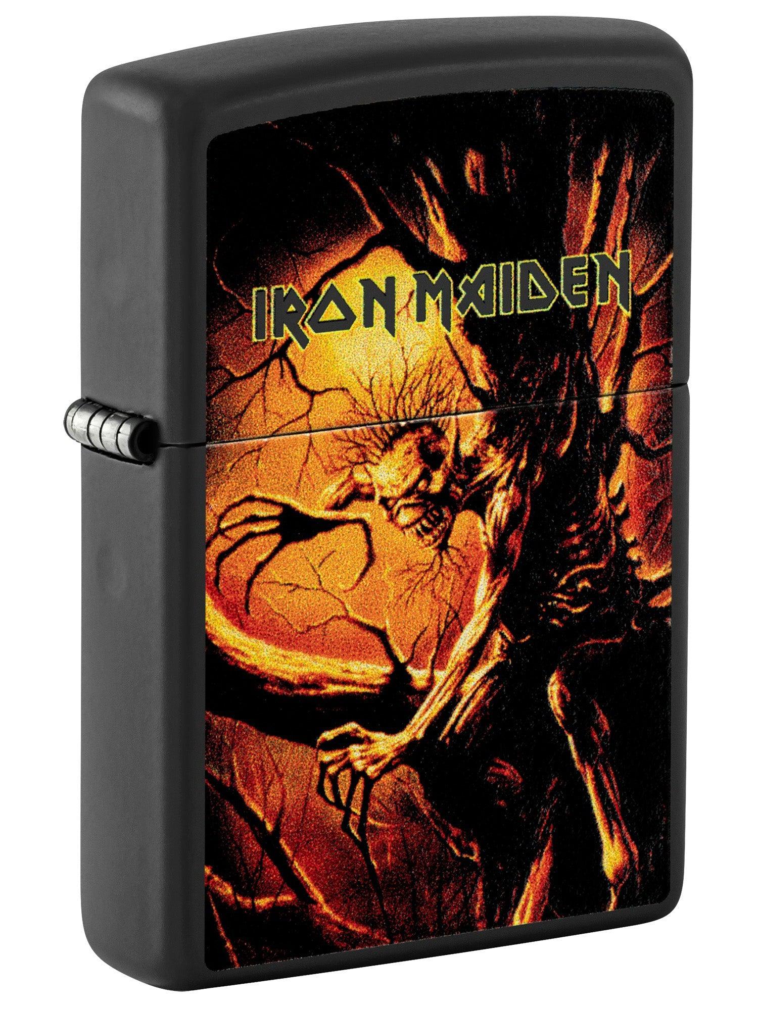 Zippo Lighter Iron Maiden, Fear of the Dark Black Matte 81515 Lucas Lighters