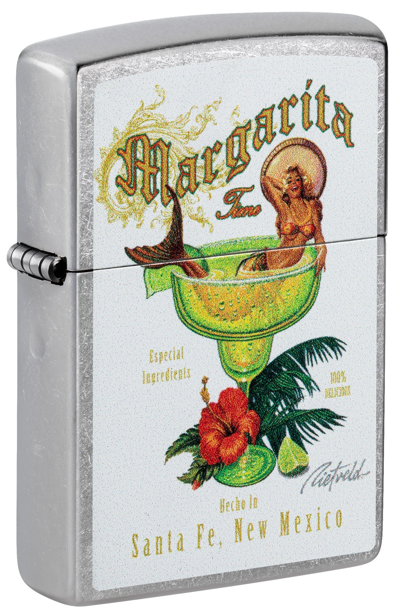 Zippo Lighter: Margarita Time by Rick Rietveld - Street Chrome 81530