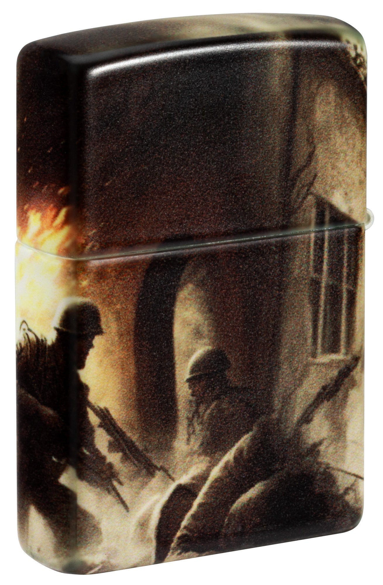 Zippo Lighter: American Soldier in Battle - 540 Color 81560