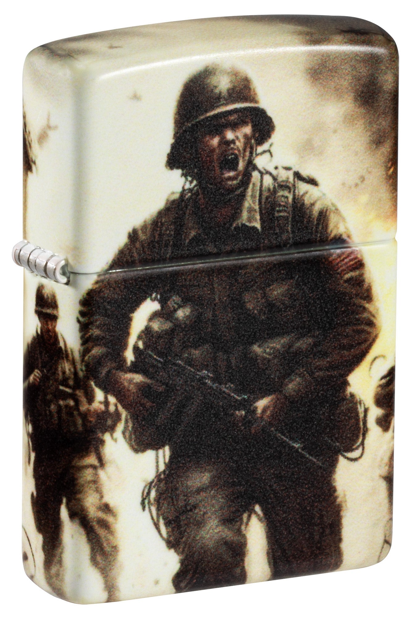 Zippo Lighter: American Soldier in Battle - 540 Color 81560