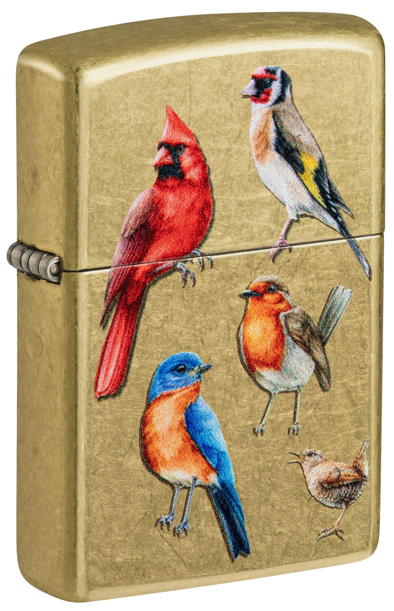 Zippo Lighter: Bird Species - Street Brass 81569