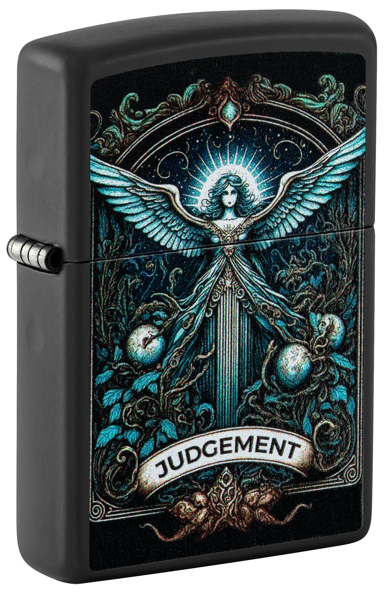 Zippo Lighter: Judgement Tarot Card - Black Matte 81575