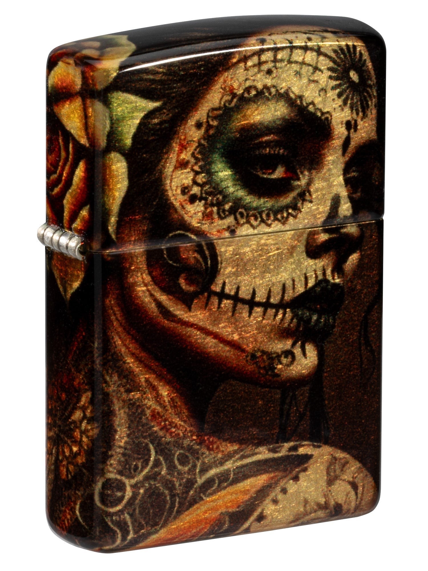 Zippo Lighter: Day of the Dead, Sugar Skull Woman - 540 Fusion 81580