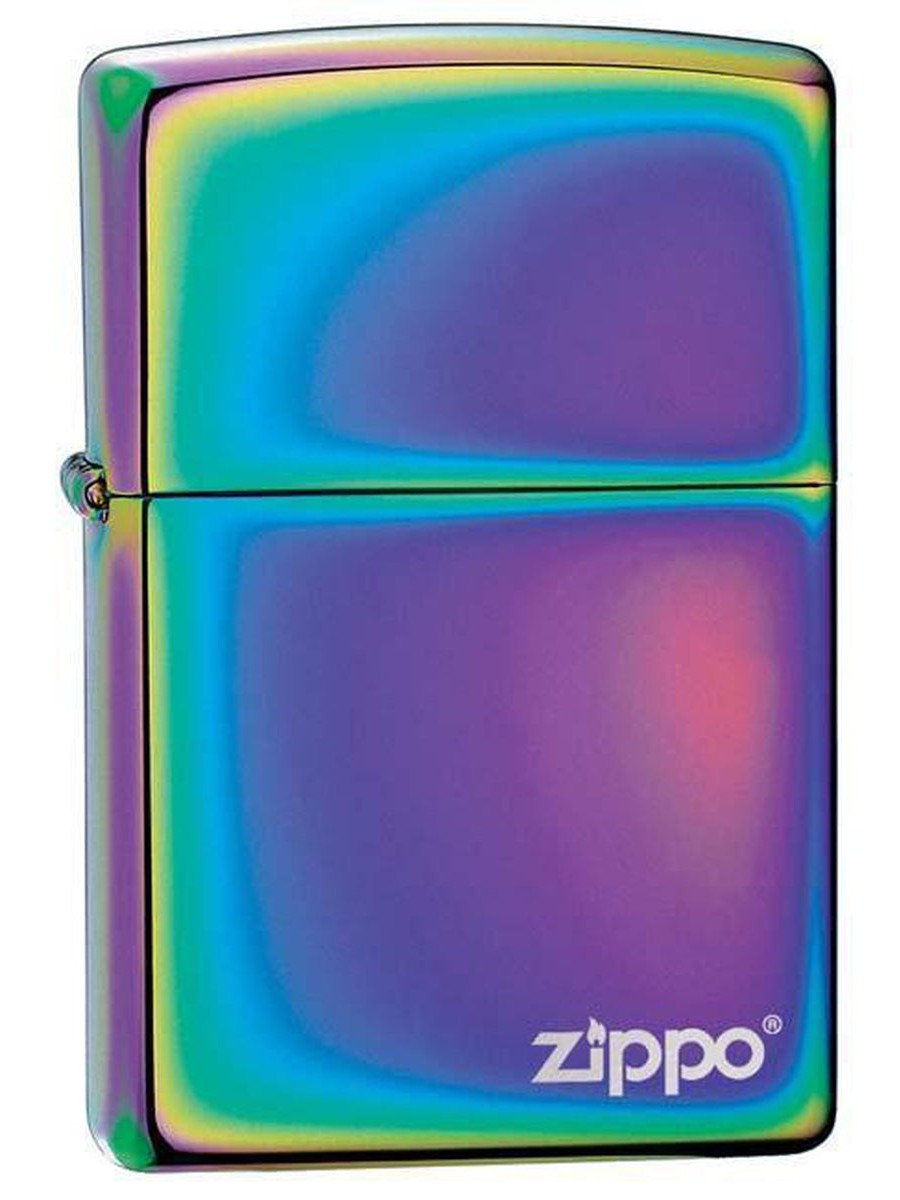 Zippo Lighter Zippo Logo Spectrum 151ZL Lucas Lighters