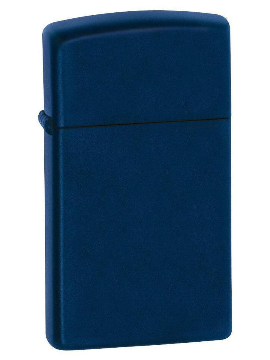Zippo Lighter: Slim - Navy Blue Matte 1639 (1999364718707)