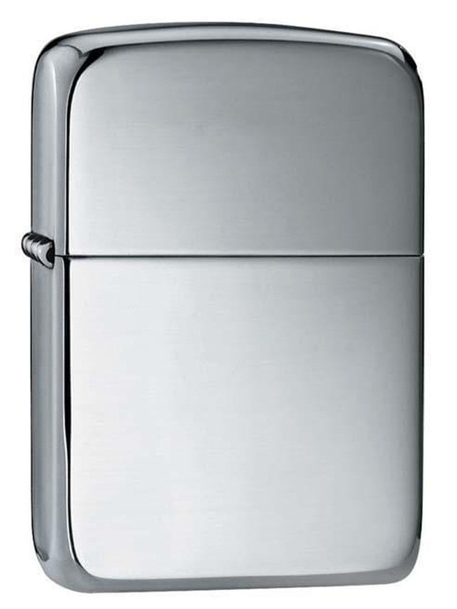 Zippo Lighter 1941 Replica, Solid Sterling Silver High Polish 23