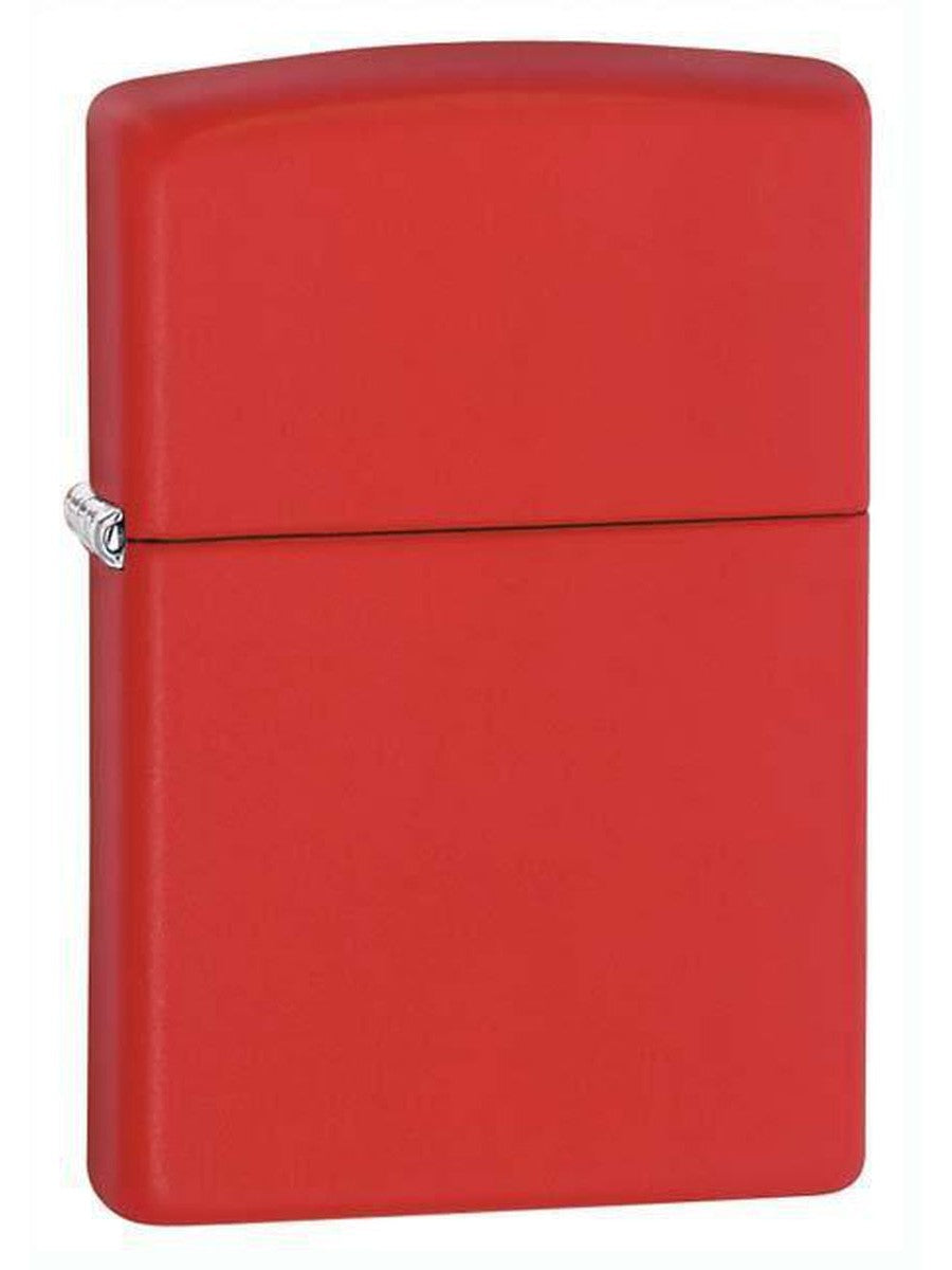 Zippo Lighter Red Matte 233 Lucas Lighters