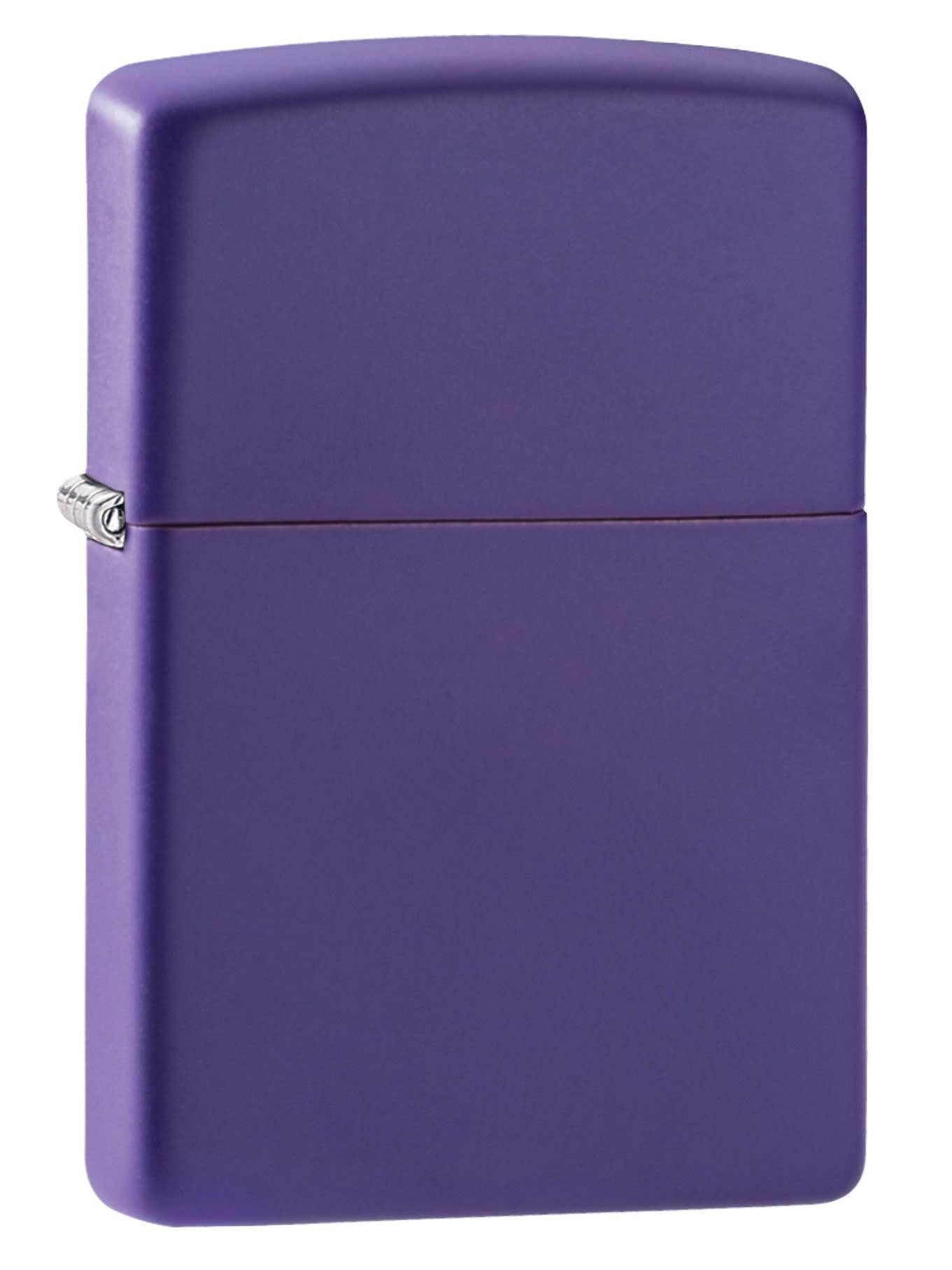 Zippo Lighter: Purple Matte - Purple Matte 237 (4555554652253)