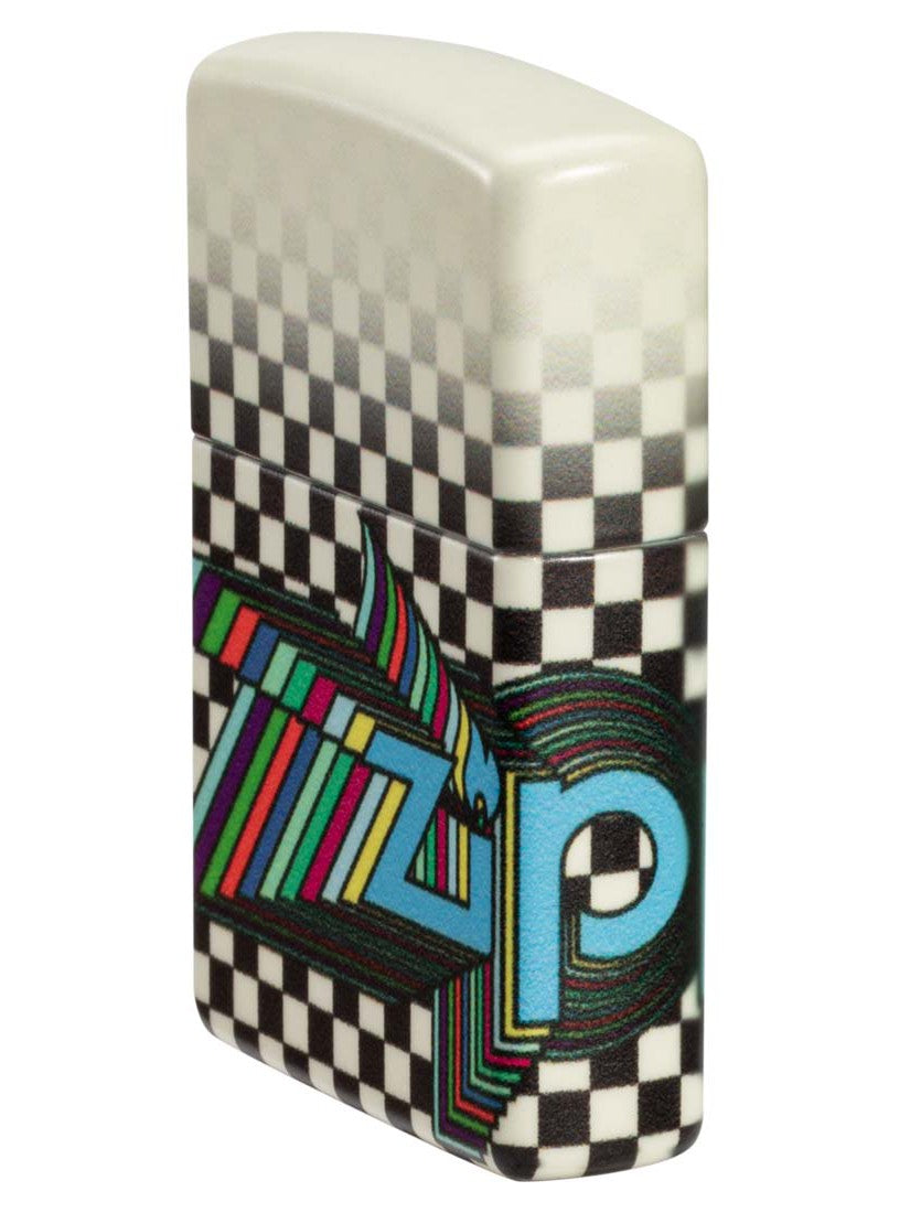 Zippo Lighter: Zippo Nostalgia Design, 540 Color - Glow In The Dark 48504
