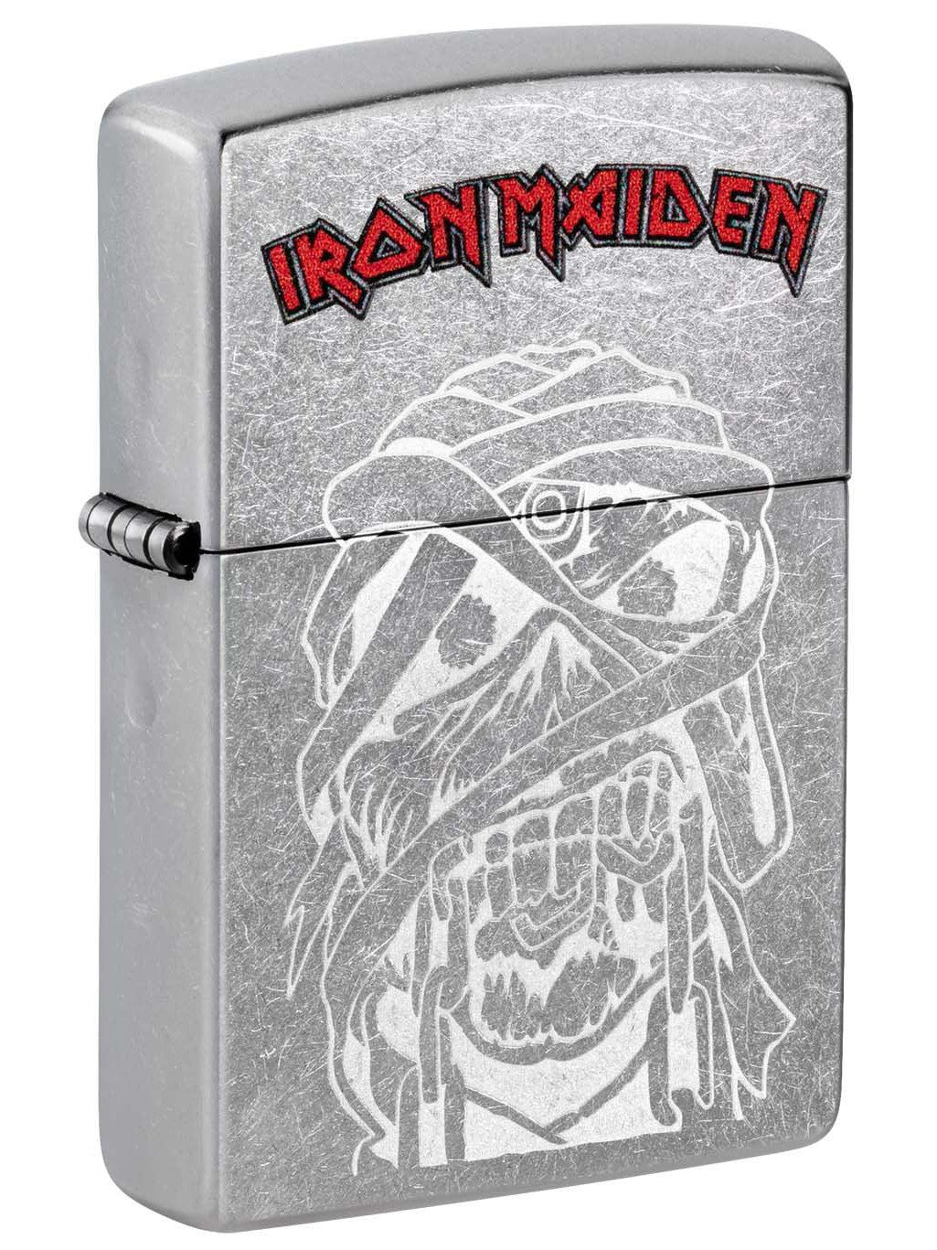 Zippo Lighter: Iron Maiden Design - Street Chrome 48667
