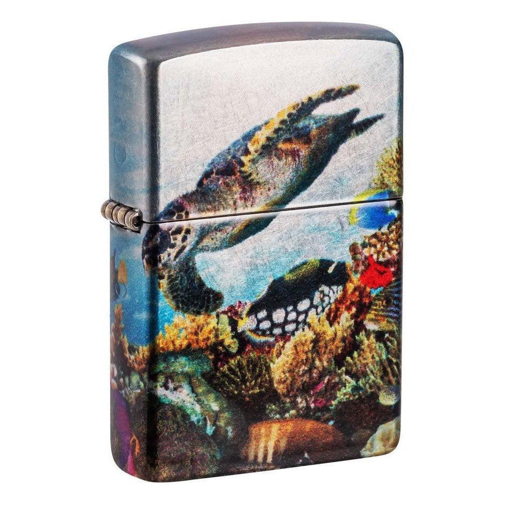 Zippo Sturmfeuerzeug 'Colorful Sky' – Windfest, Nachfüllbar, Mit Geschenkbox, Made In USA
