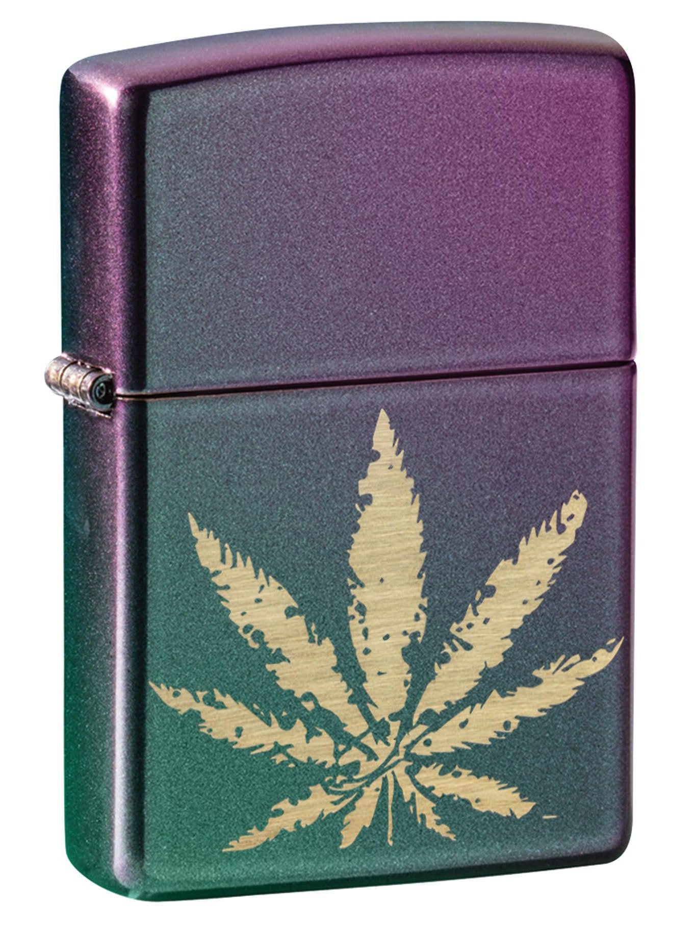 Zippo Iridescent Leaf Lighter, image size:1361x1815