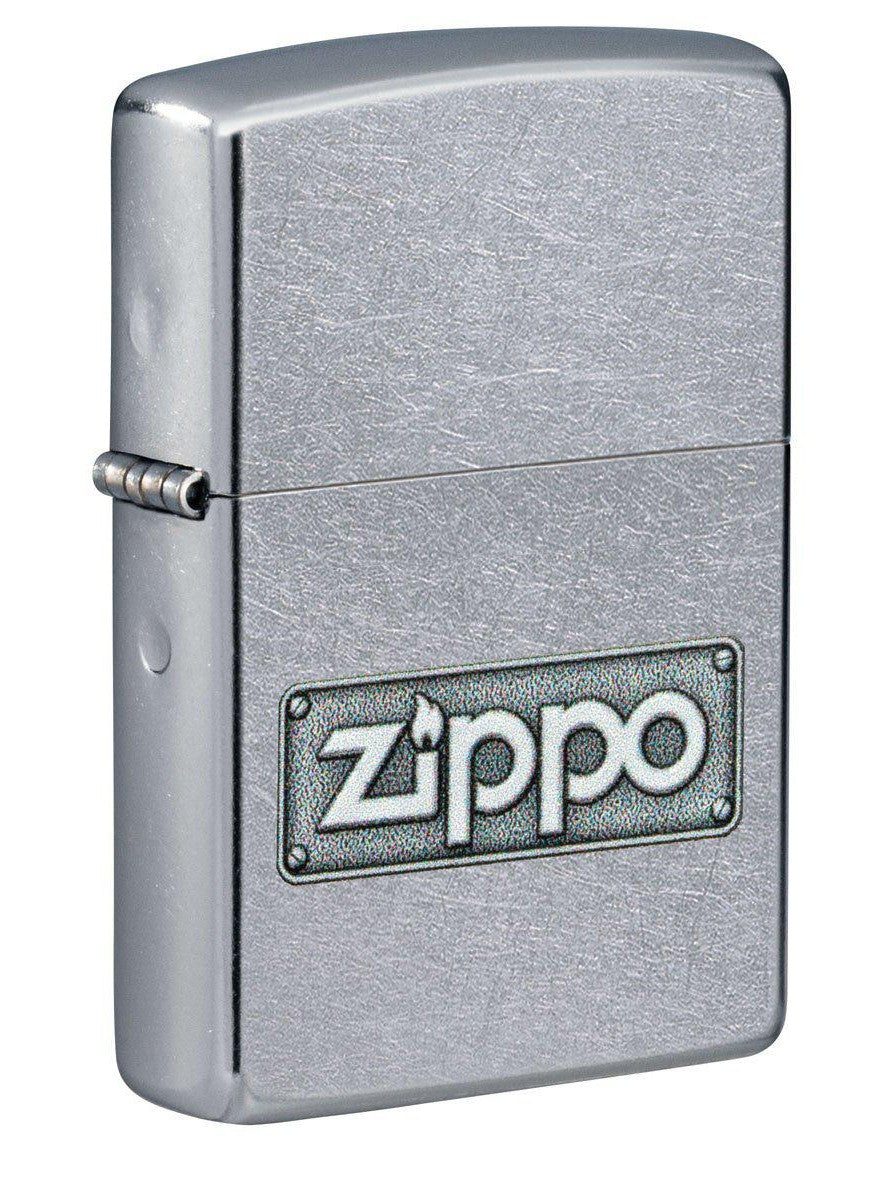 Zippo Lighter: Street Chrome Lighter and Knife Set - 49391 (5650615468187)