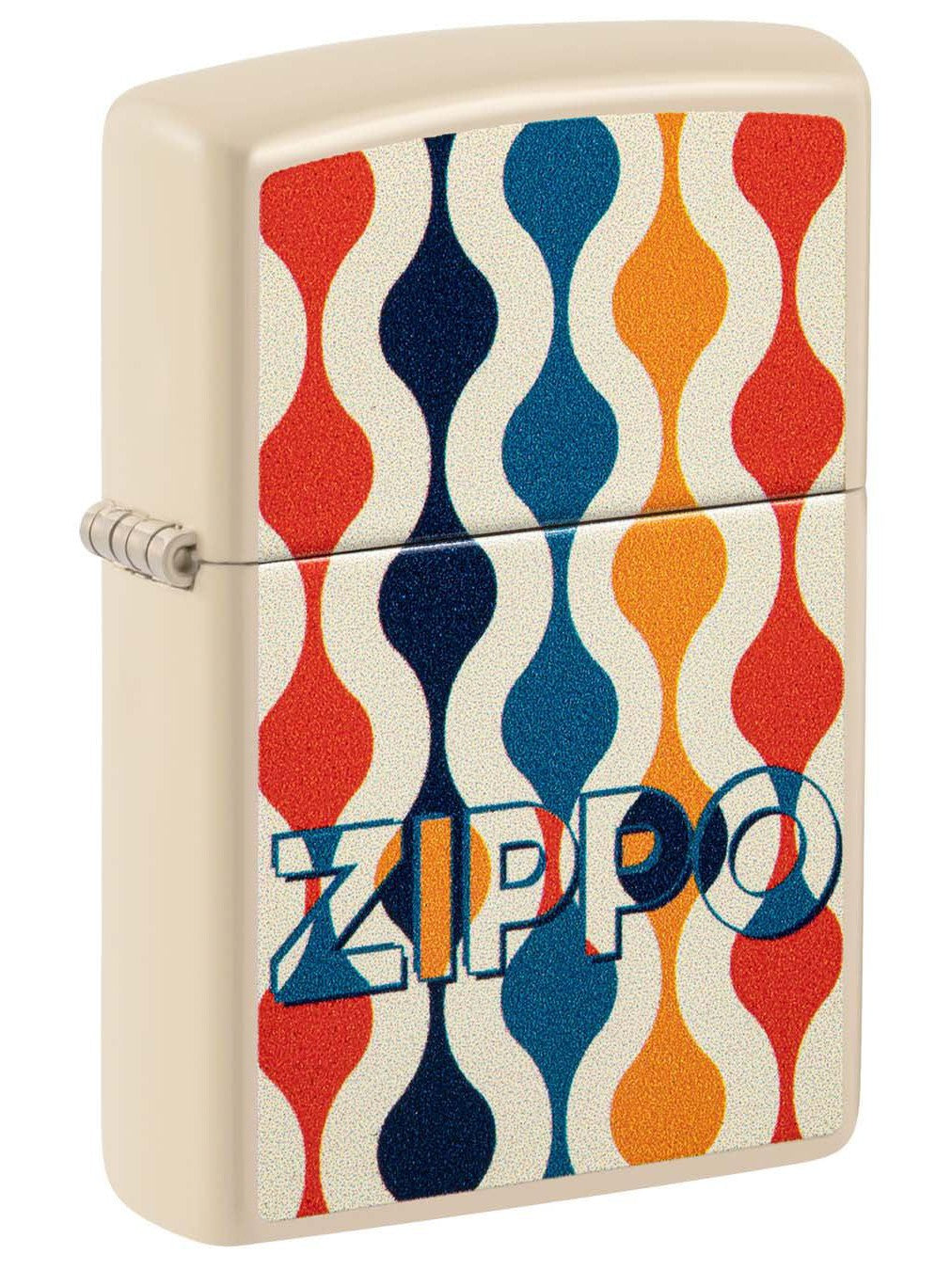Zippo Lighter: Zippo Retro Logo - Flat Sand 49902