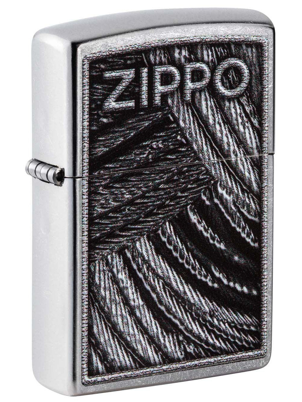 Zippo Lighter: Metal Cable - Street Chrome 49978