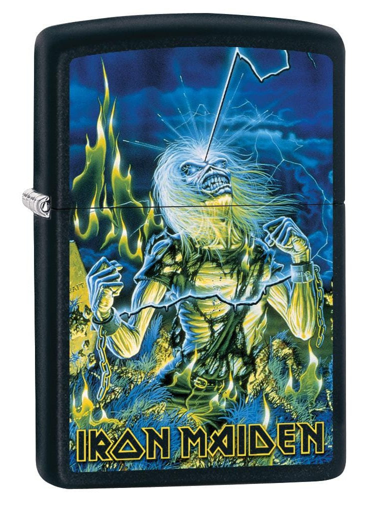 Zippo Lighter Iron Maiden, Live After Death Black Matte 80055 Lucas Lighters