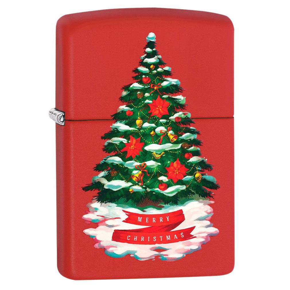 Zippo Lighter: Christmas Tree, Merry Christmas