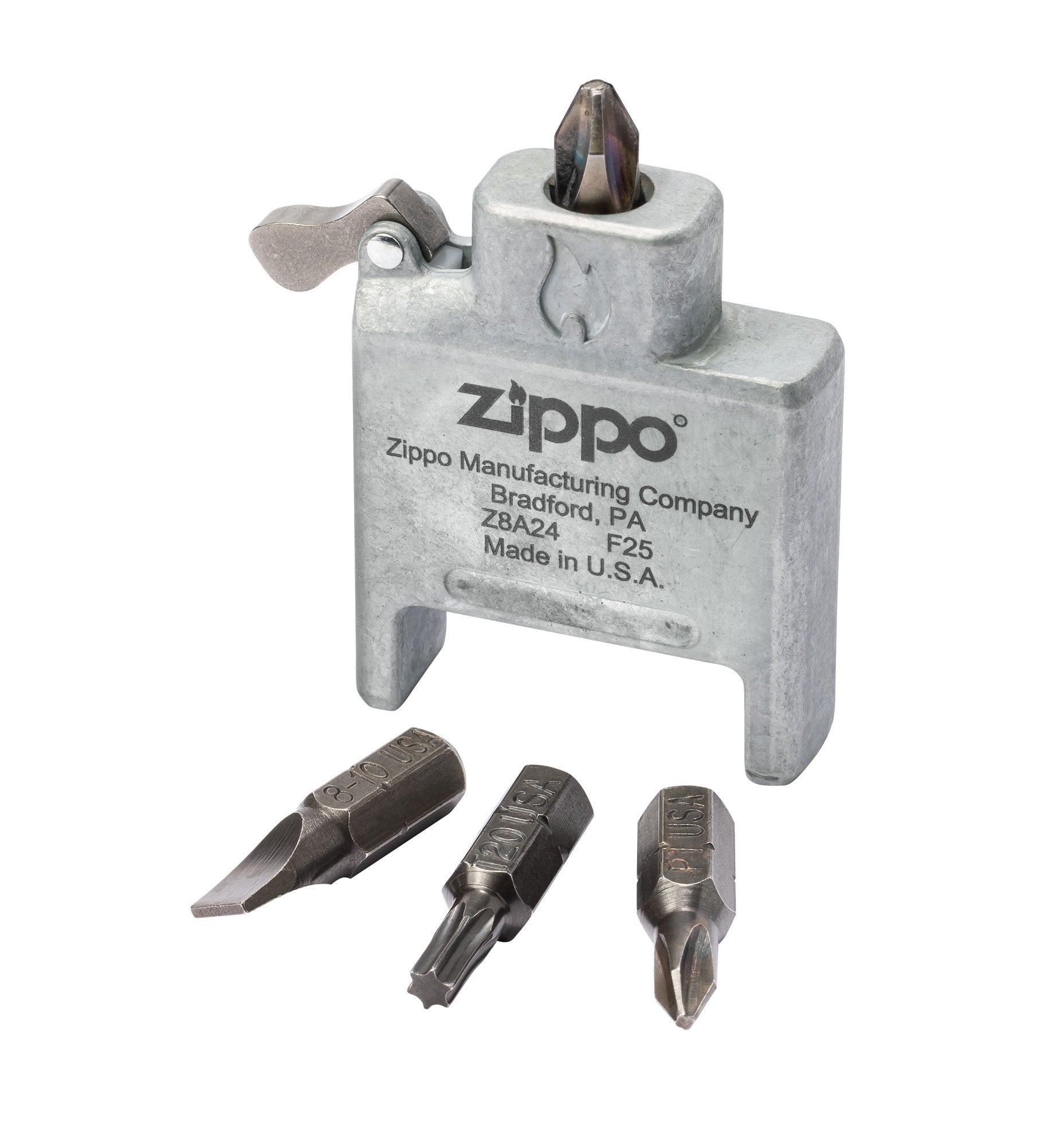 Zippo Bit Safe Insert with Satin Chrome Case - 40701