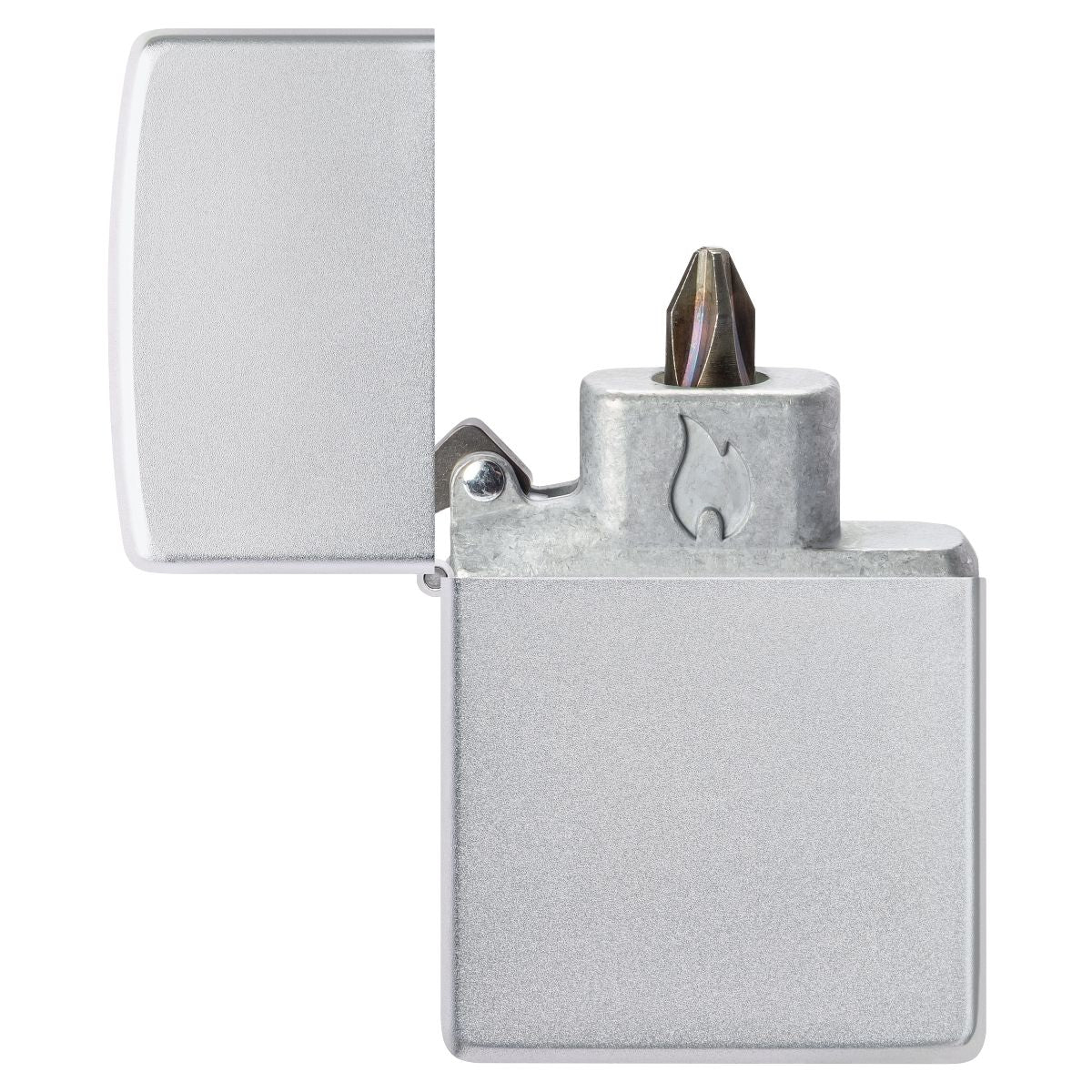 Zippo Bit Safe Insert with Satin Chrome Case - 40701 – Lucas Lighters
