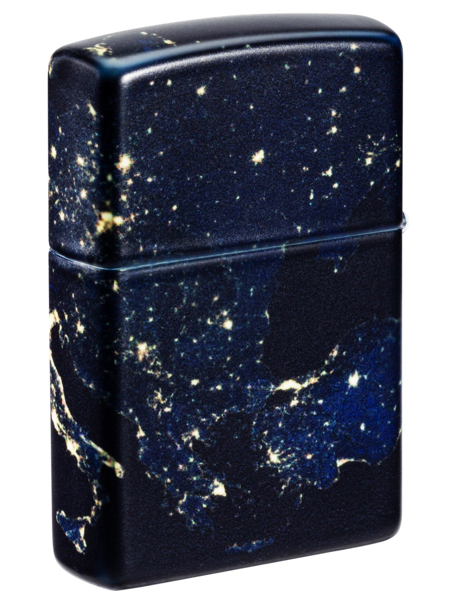 Zippo Lighter: Europe From Space, Glow-in-the-Dark - 540 Color 46039
