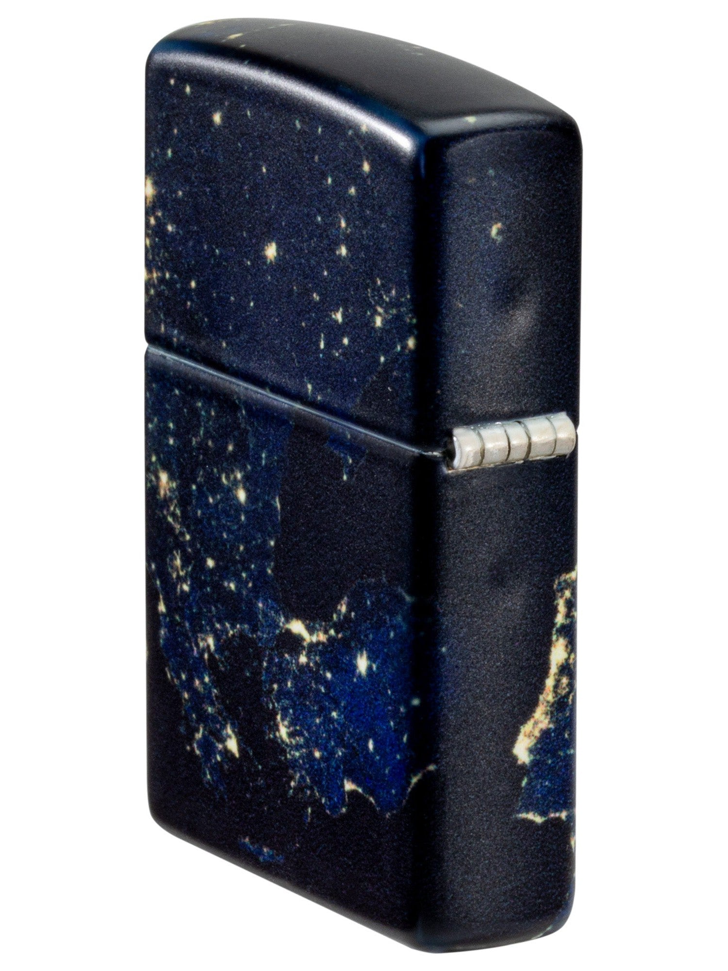 Zippo Lighter: Europe From Space, Glow-in-the-Dark - 540 Color 46039