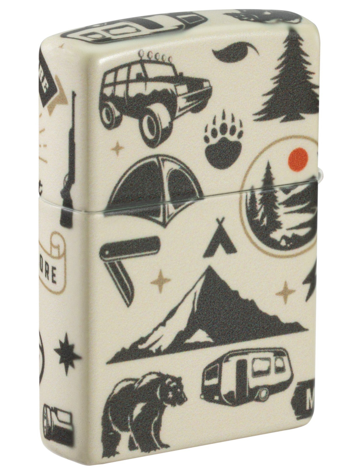 Zippo Lighter: Outdoor Adventures - 540 Color 46041