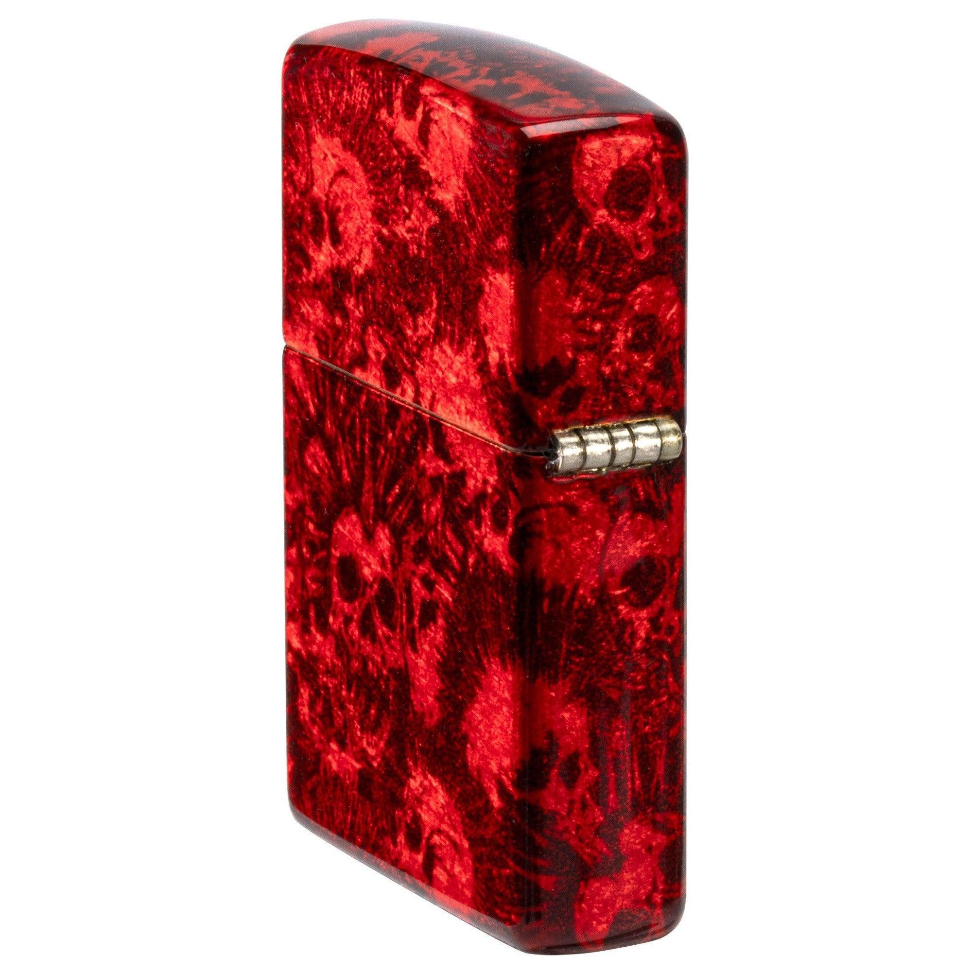 Zippo Lighter: Red Punk Skulls - 540 Fusion 46094 – Lucas Lighters