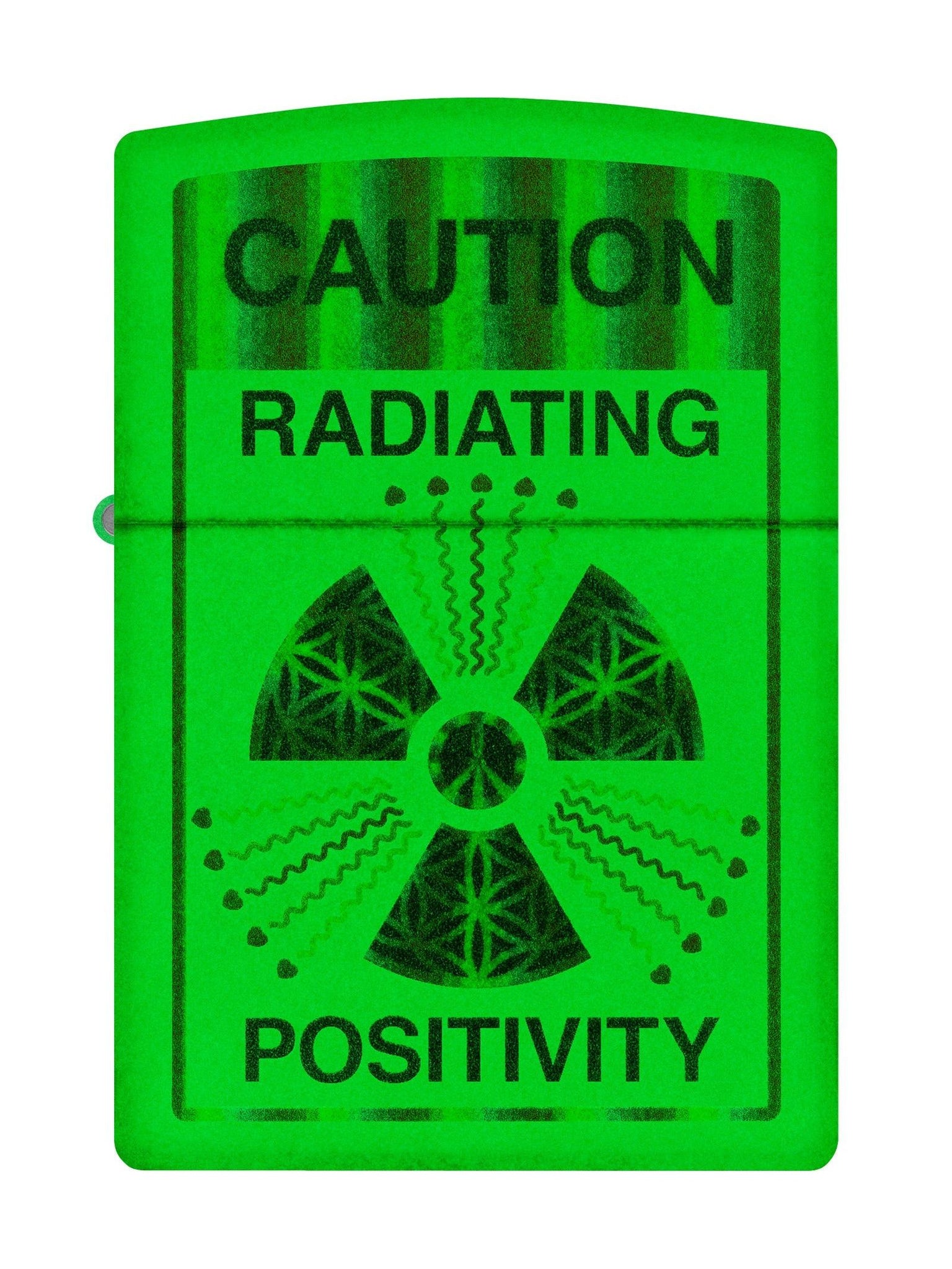Zippo Lighter: Glowing Positivity - Glow-in-the-Dark 46243