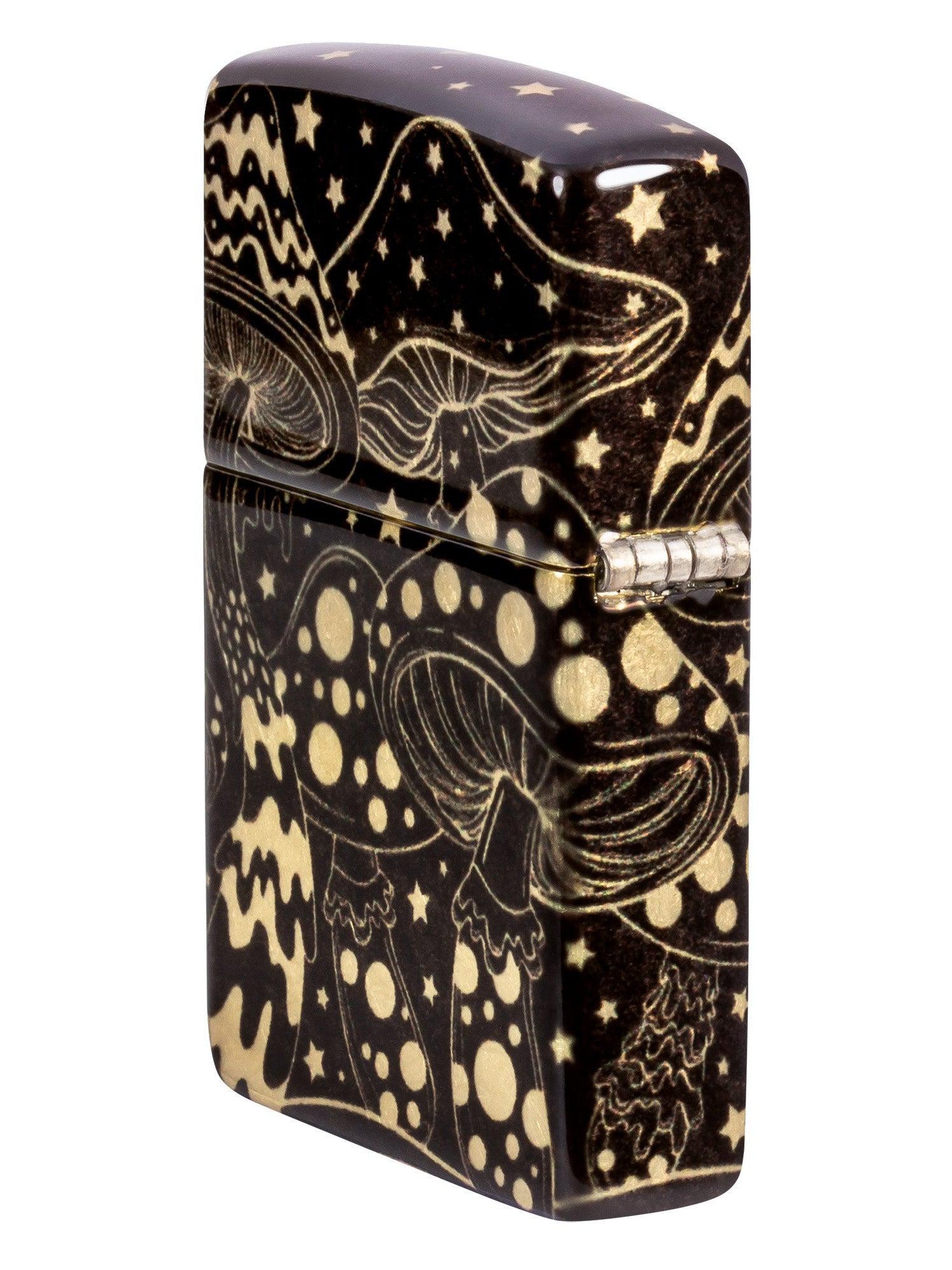 Zippo Lighter: Mushroom Drift Design - 540 Fusion 46277