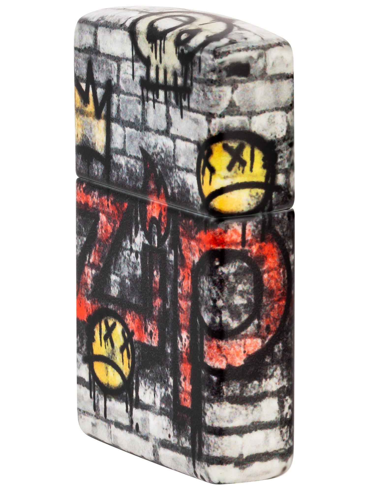 Zippo Lighter: Graffiti King Design - 540 Color 46282