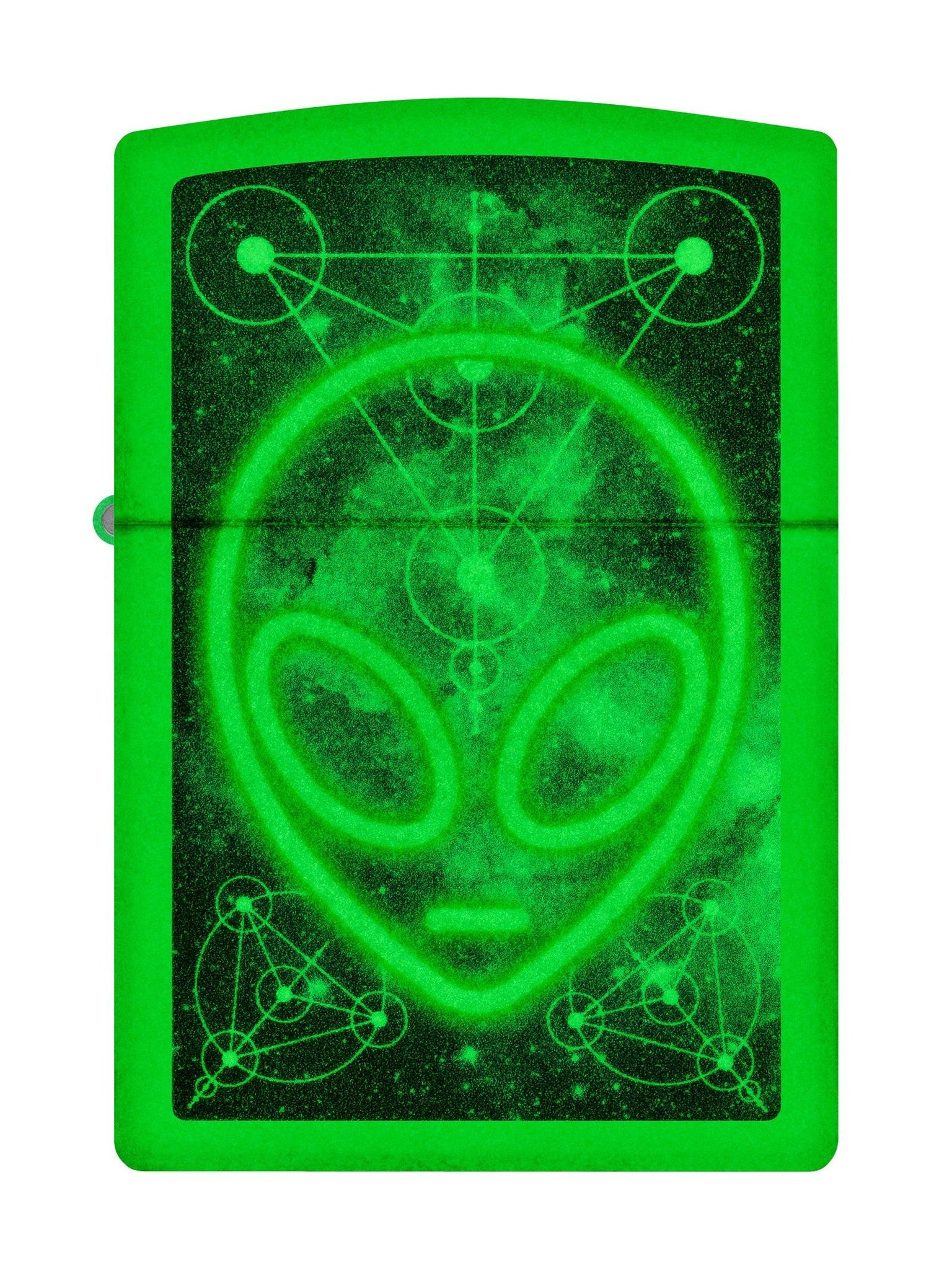 Zippo Lighter: Alien Head - Glow-in-the-Dark 46288