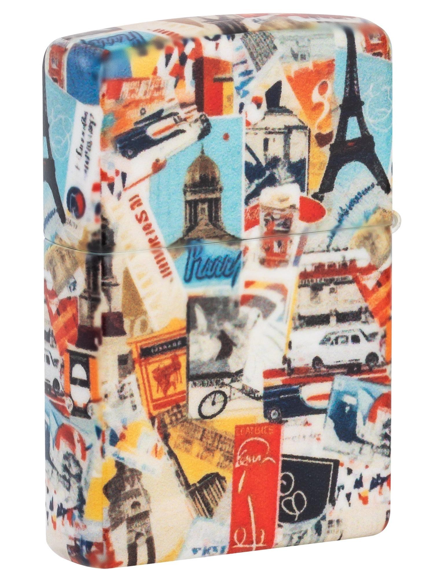 Zippo Lighter: Travel Stickers - 540 Color 46351