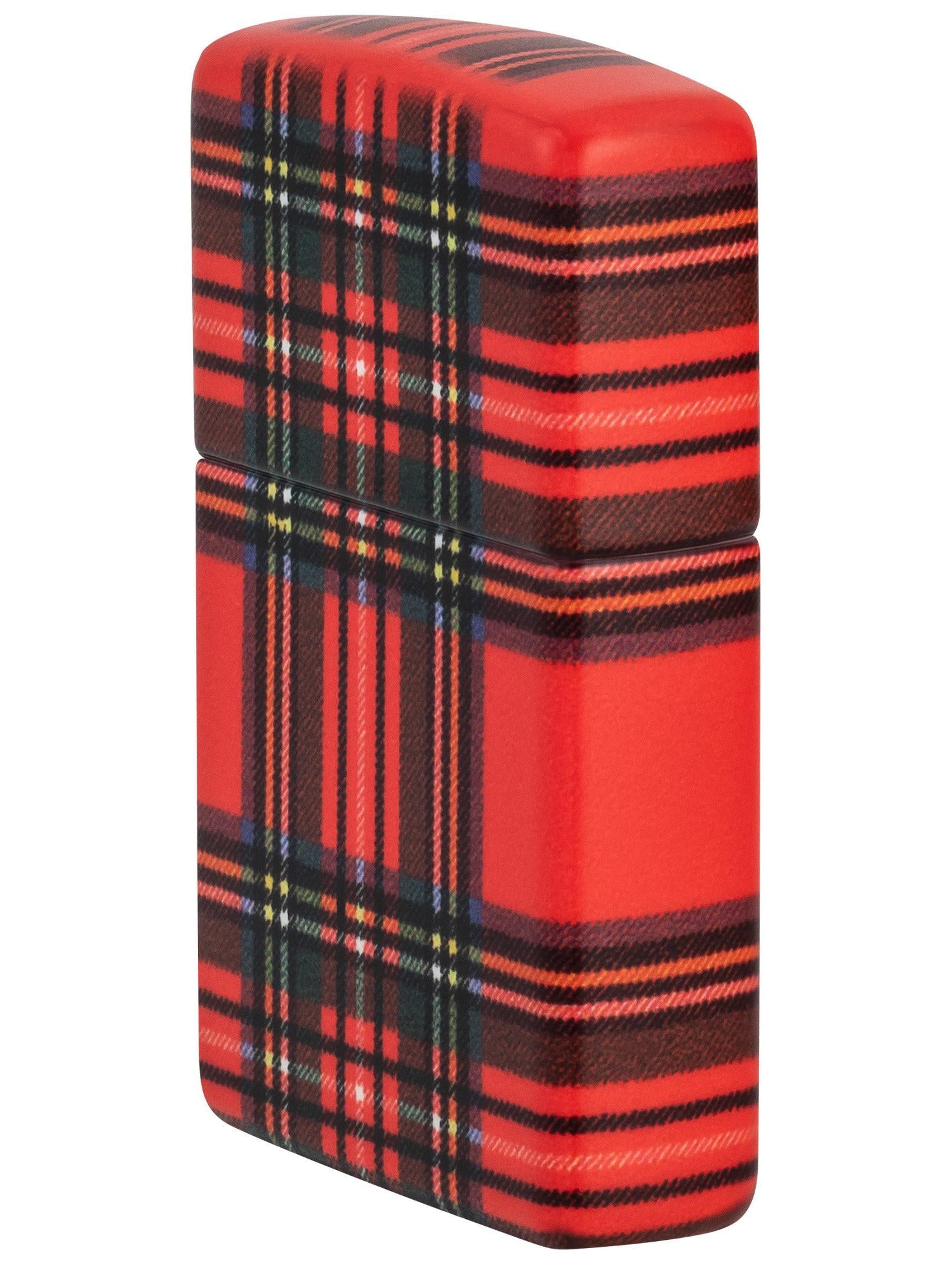 Zippo Lighter: Red Plaid - 540 Color 46352