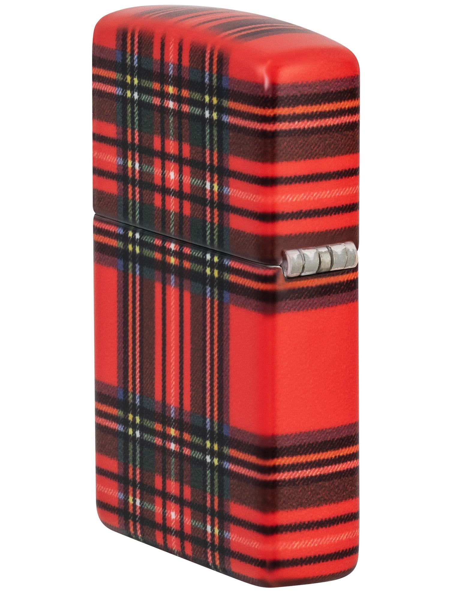 Zippo Lighter: Red Plaid - 540 Color 46352