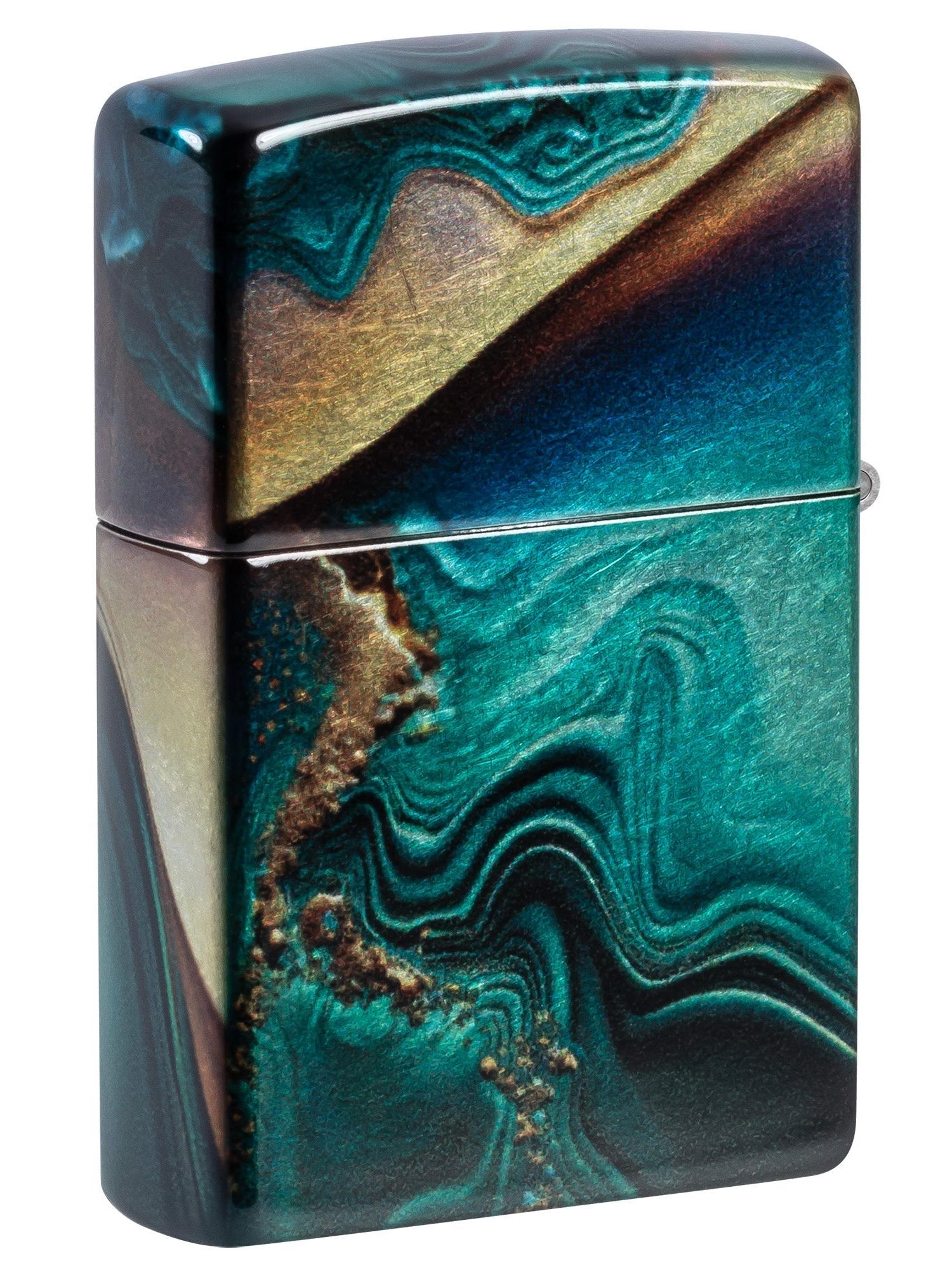 Zippo Lighter: Marble Design - 540 Fusion 46353