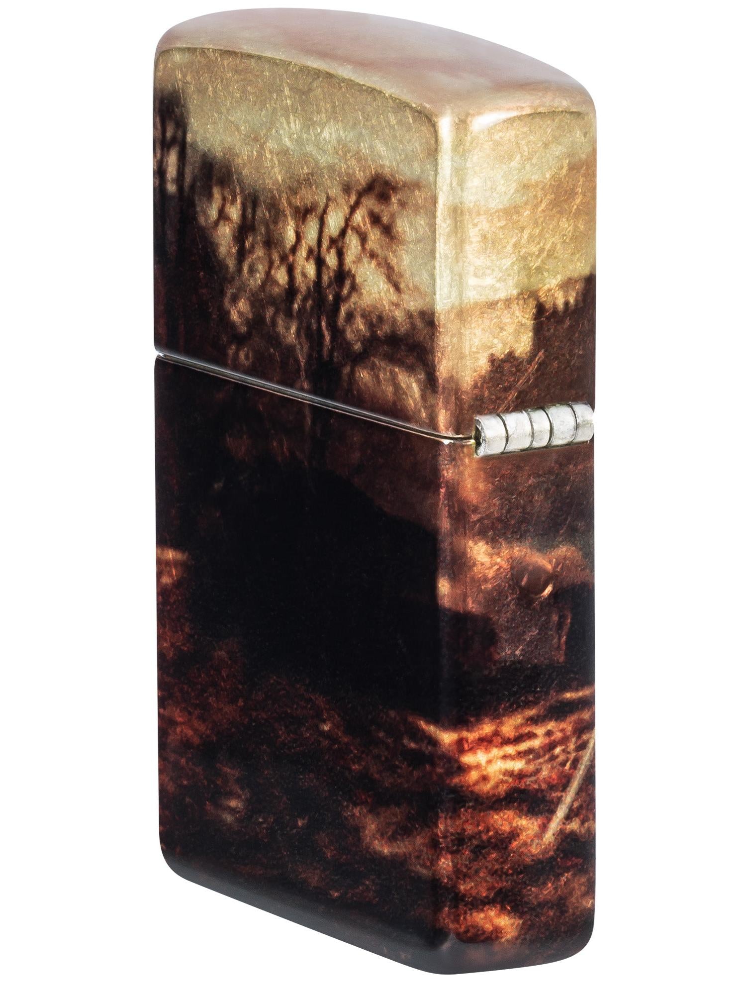 Zippo Lighter: Kneeling Knight - 540 Fusion 46382