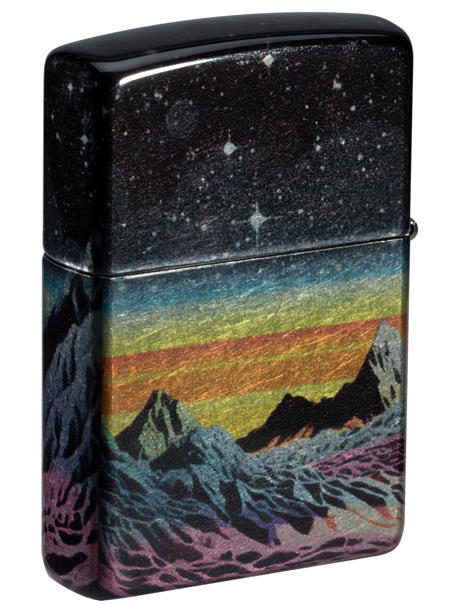 Zippo Lighter: Outer Space Landscape - 540 Fusion 46432 – Lucas