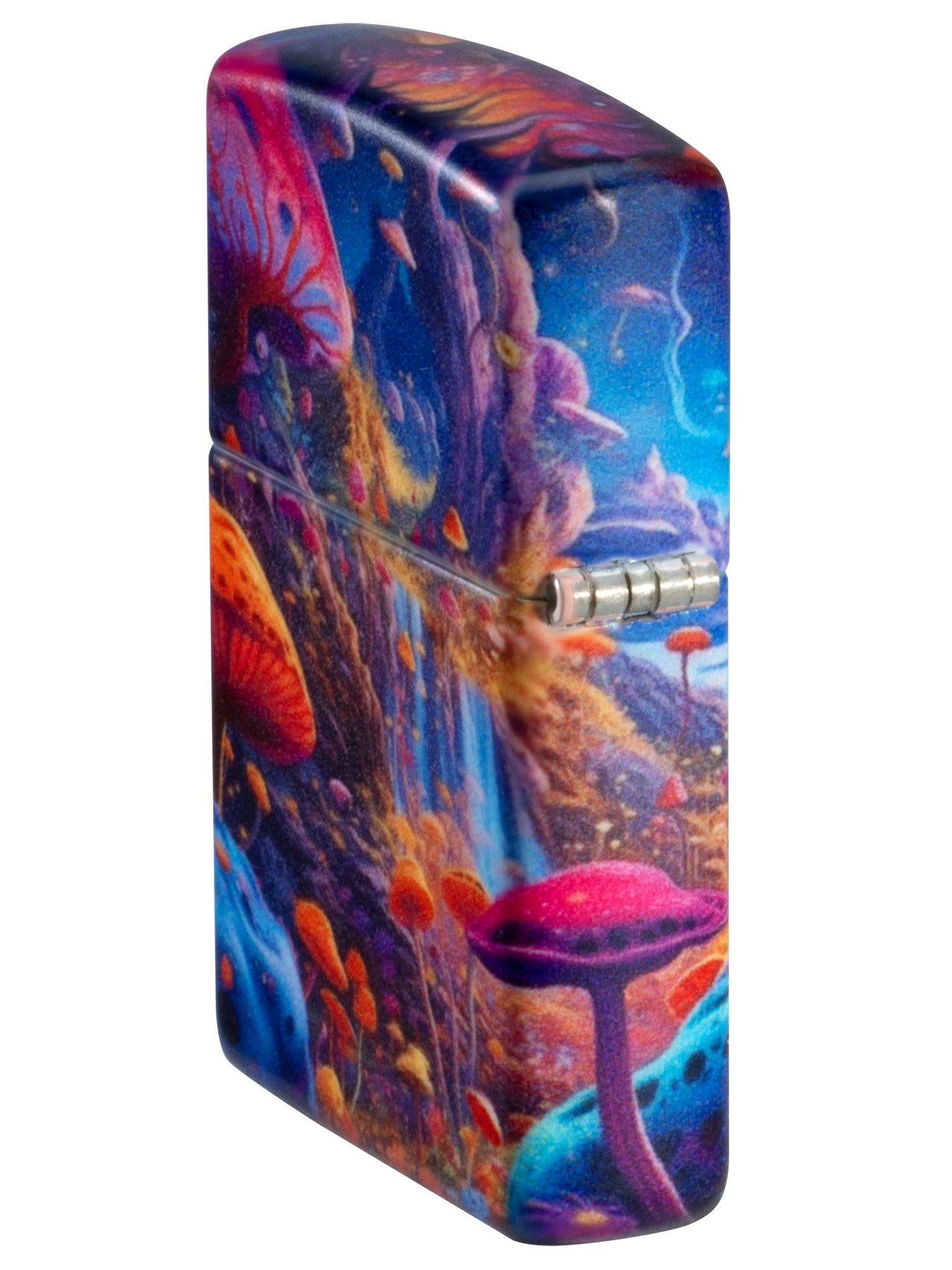 Zippo Lighter: Mushrooms in Space - 540 Color 46433