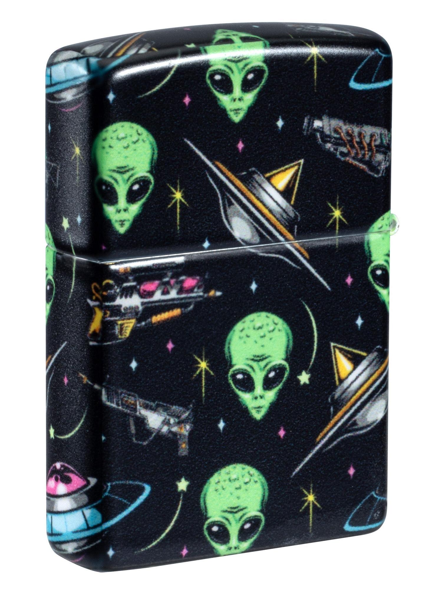 Zippo Lighter: Alien Pattern - 540 Color 46561