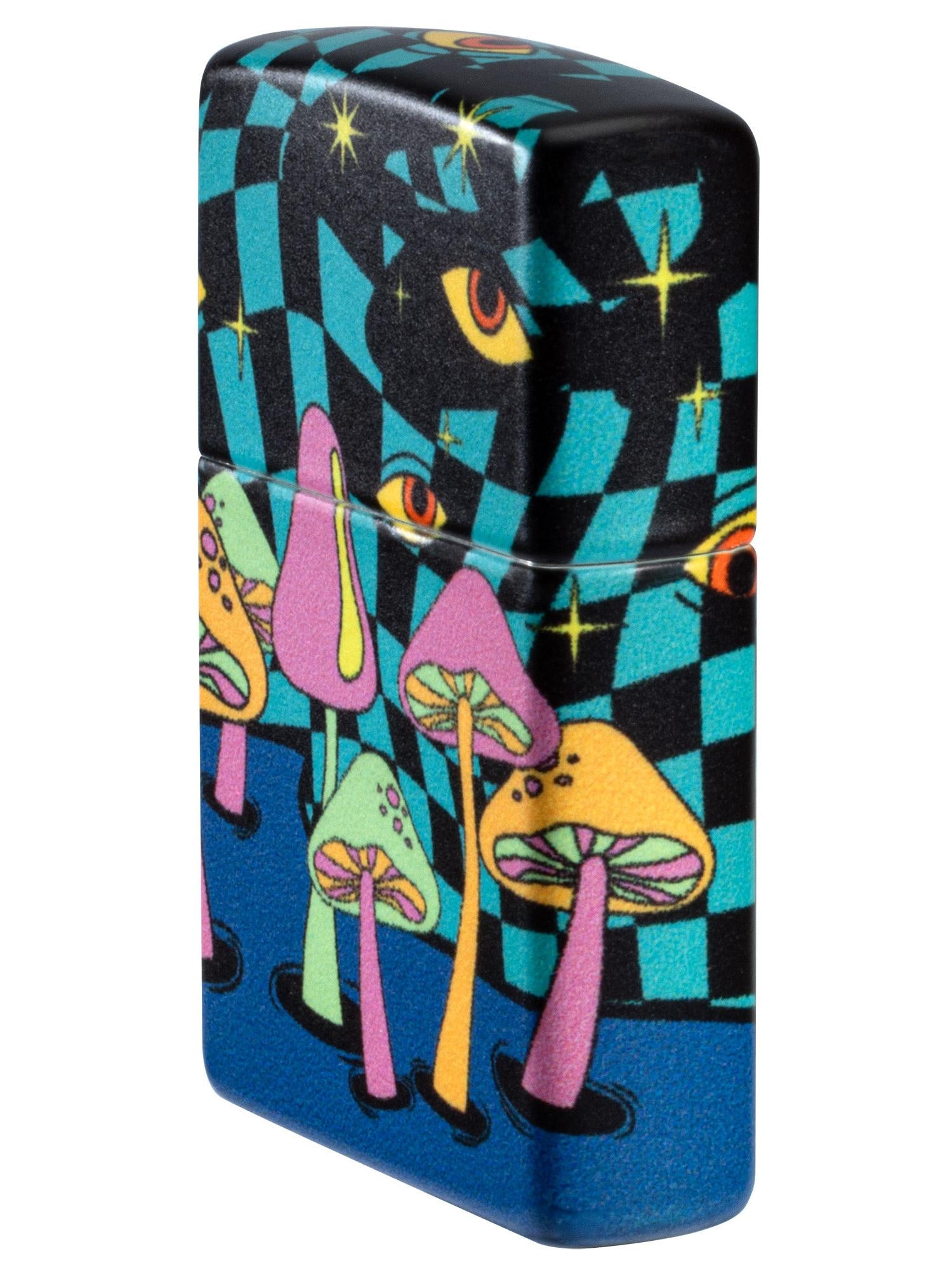 Zippo Lighter: Mushrooms Design - Glow-in-the-Dark 46564