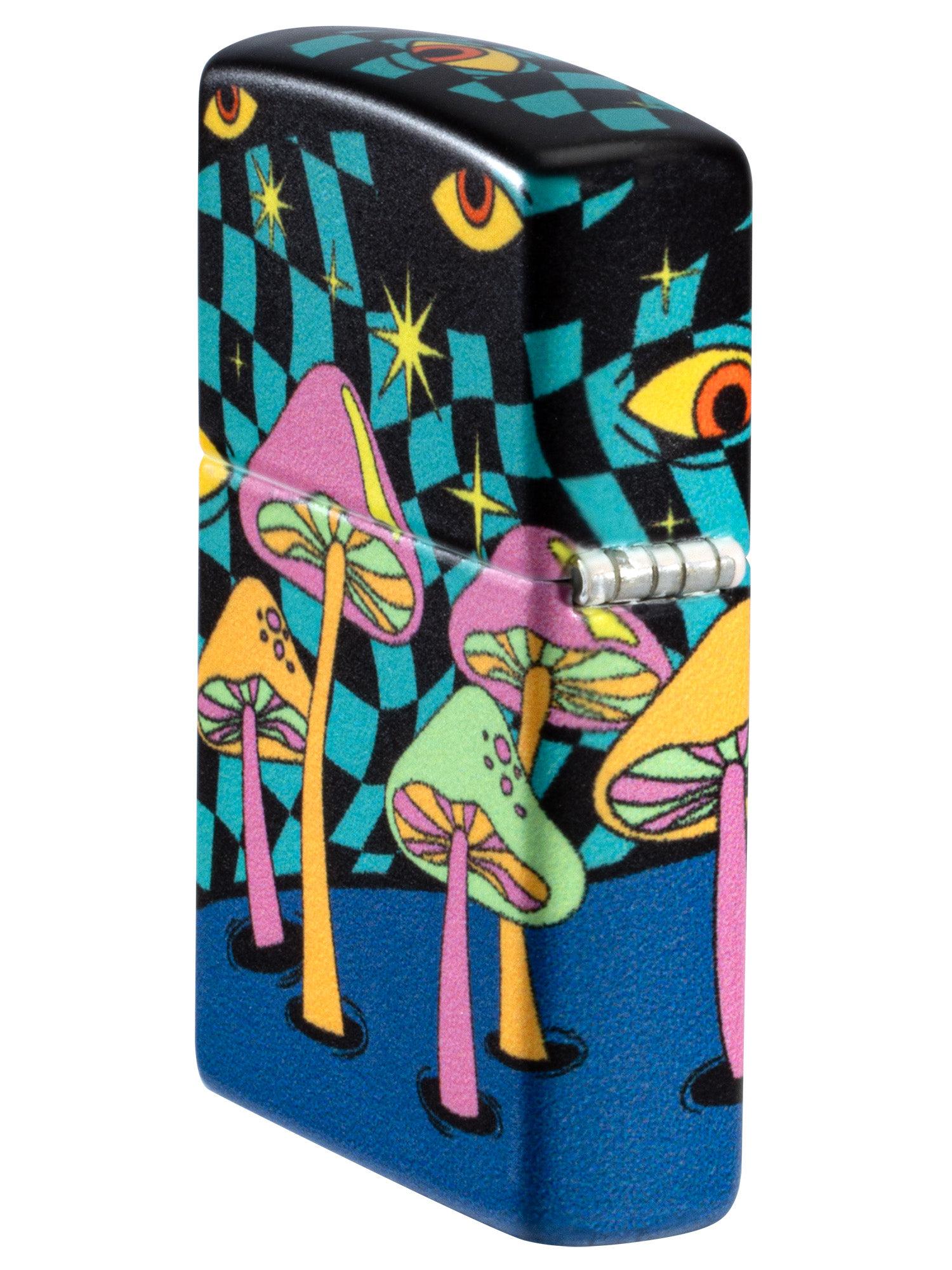 Zippo Lighter: Mushrooms Design - Glow-in-the-Dark 46564