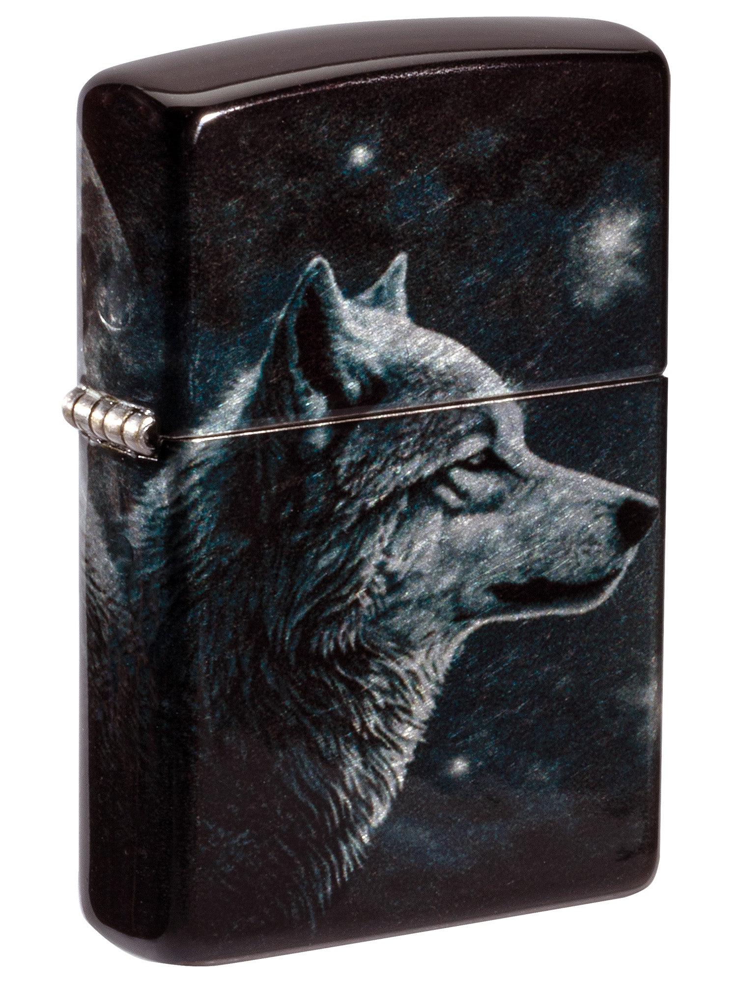 Zippo Lighter: Wolves with Full Moon - 540 Fusion 46609