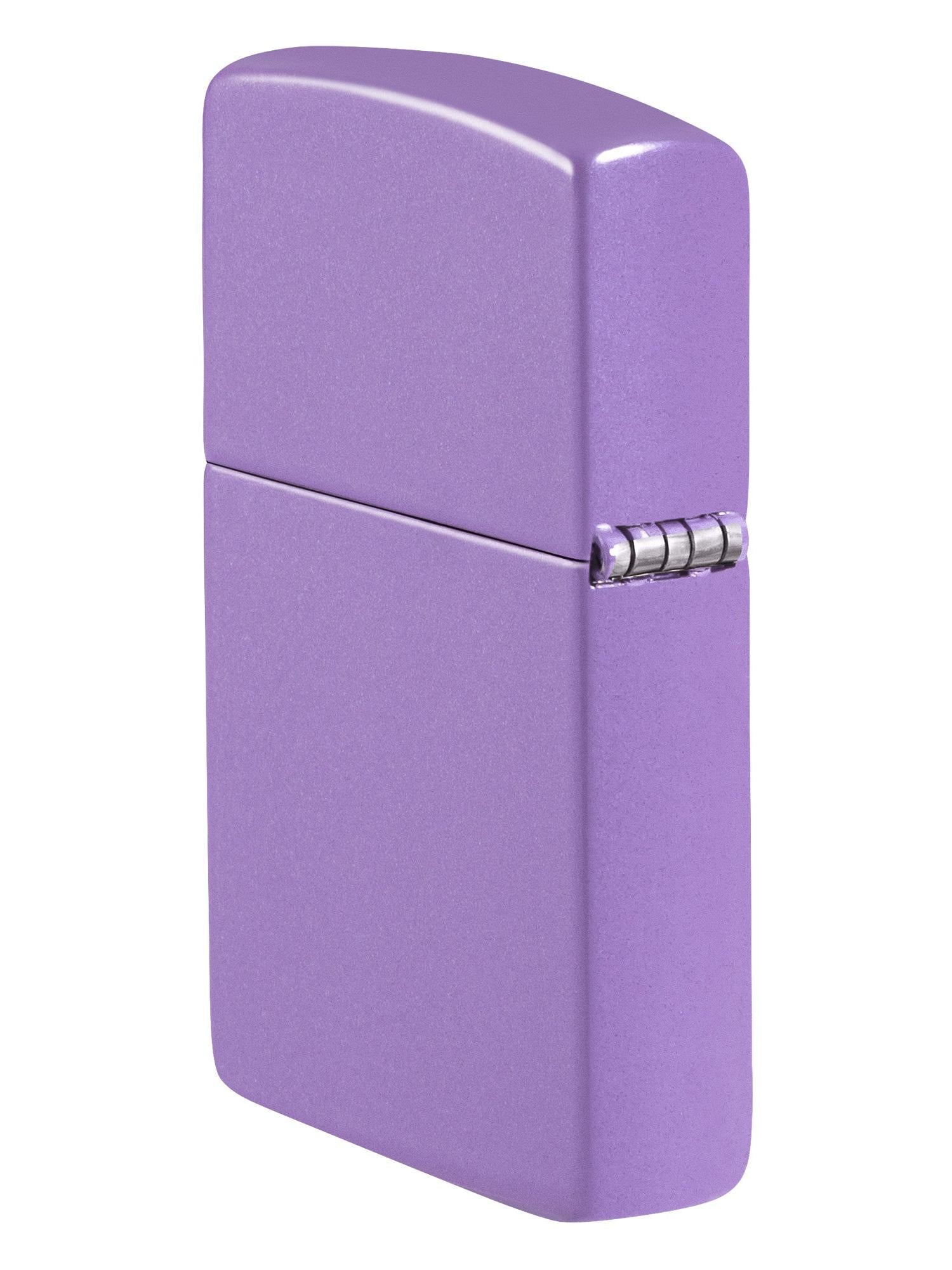 Zippo Lighter: Smokey Lavender Matte - 46681